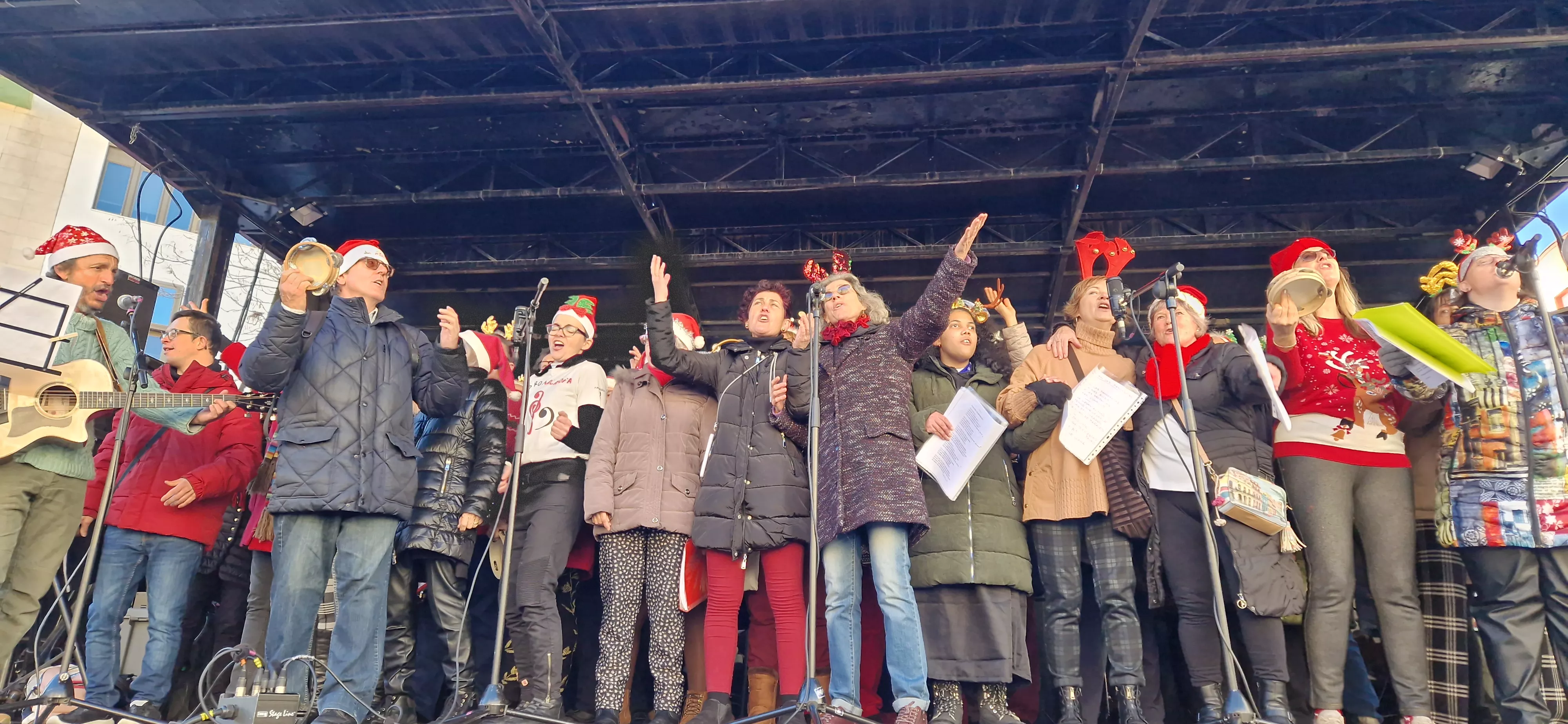 Villancicosca 2024 en Huesca. Foto Myriam Martínez 