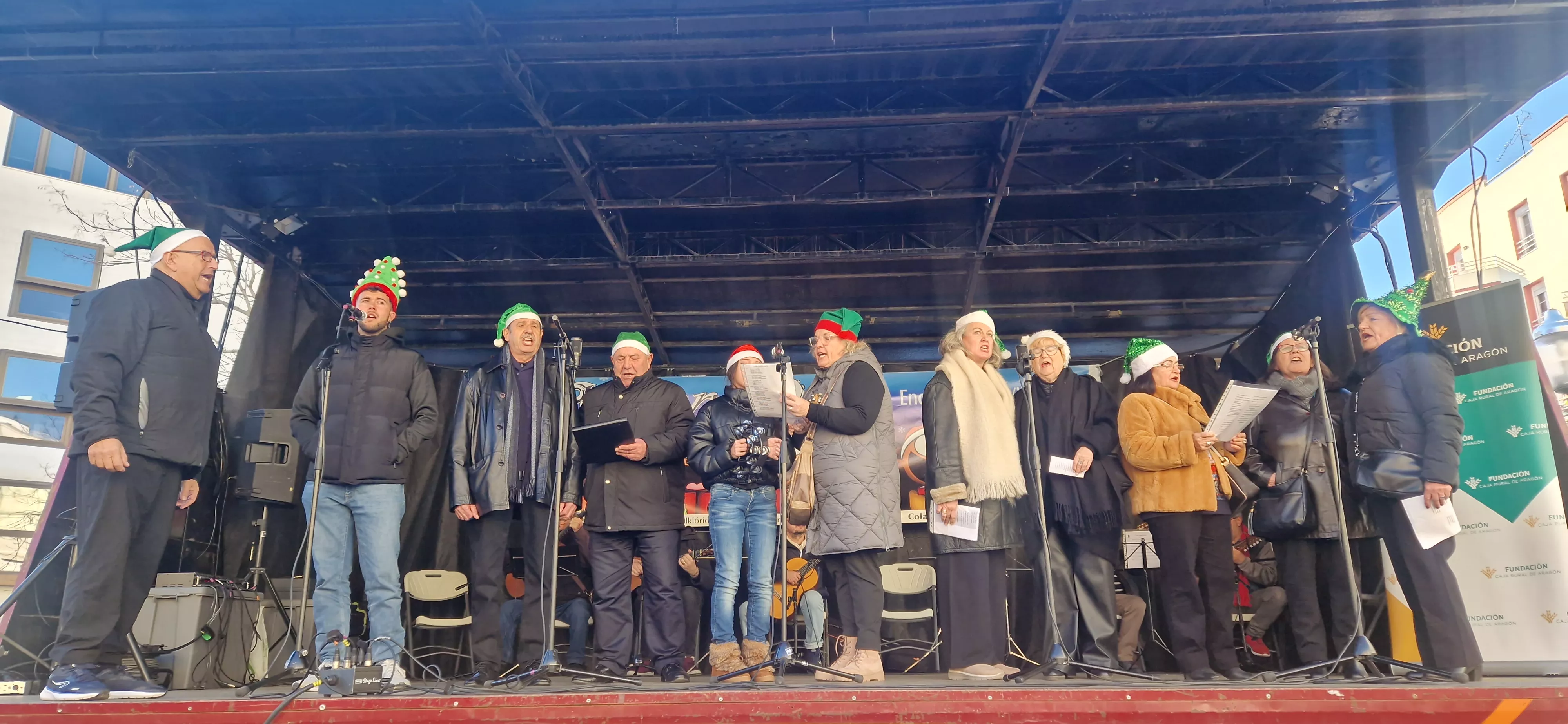 Villancicosca 2024 en Huesca. Foto Myriam Martínez 