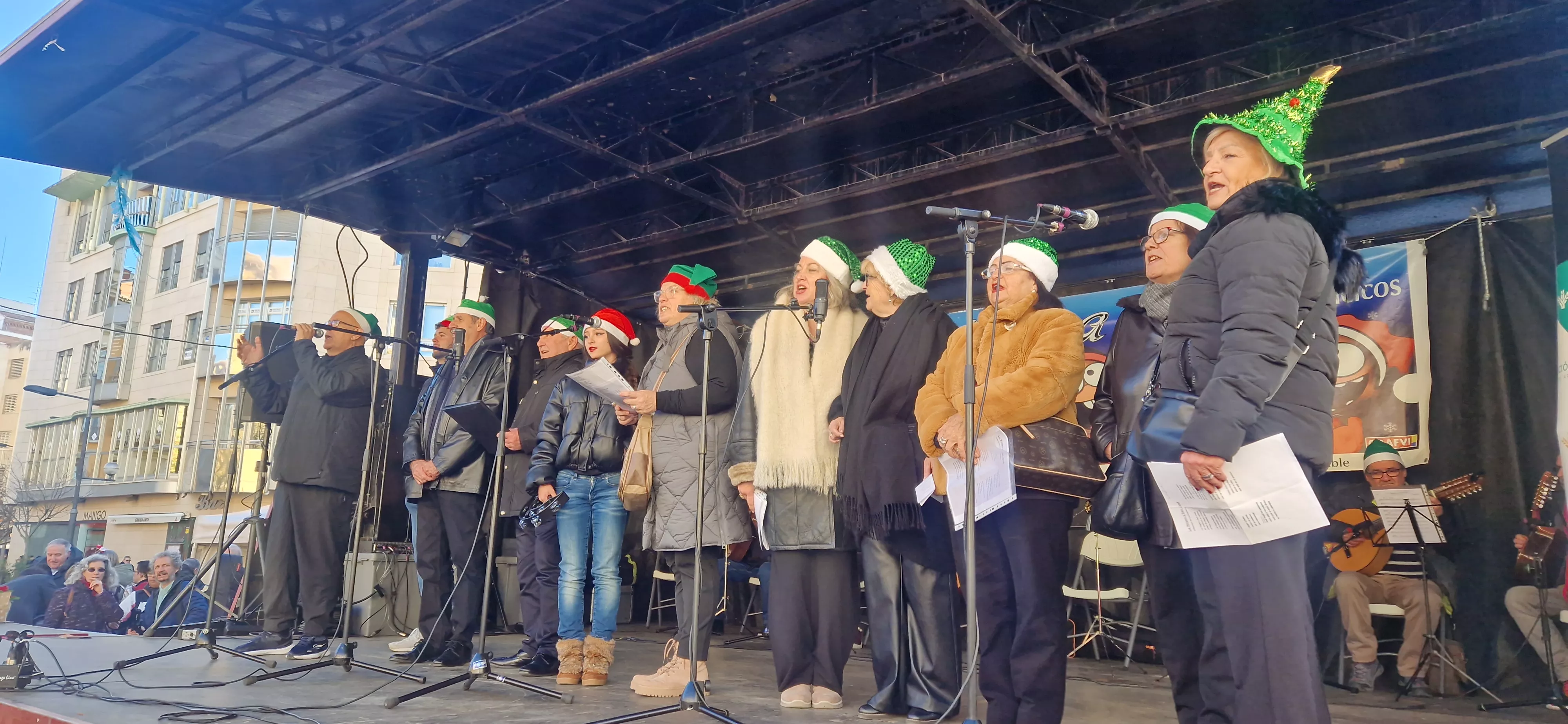 Villancicosca 2024 en Huesca. Foto Myriam Martínez 