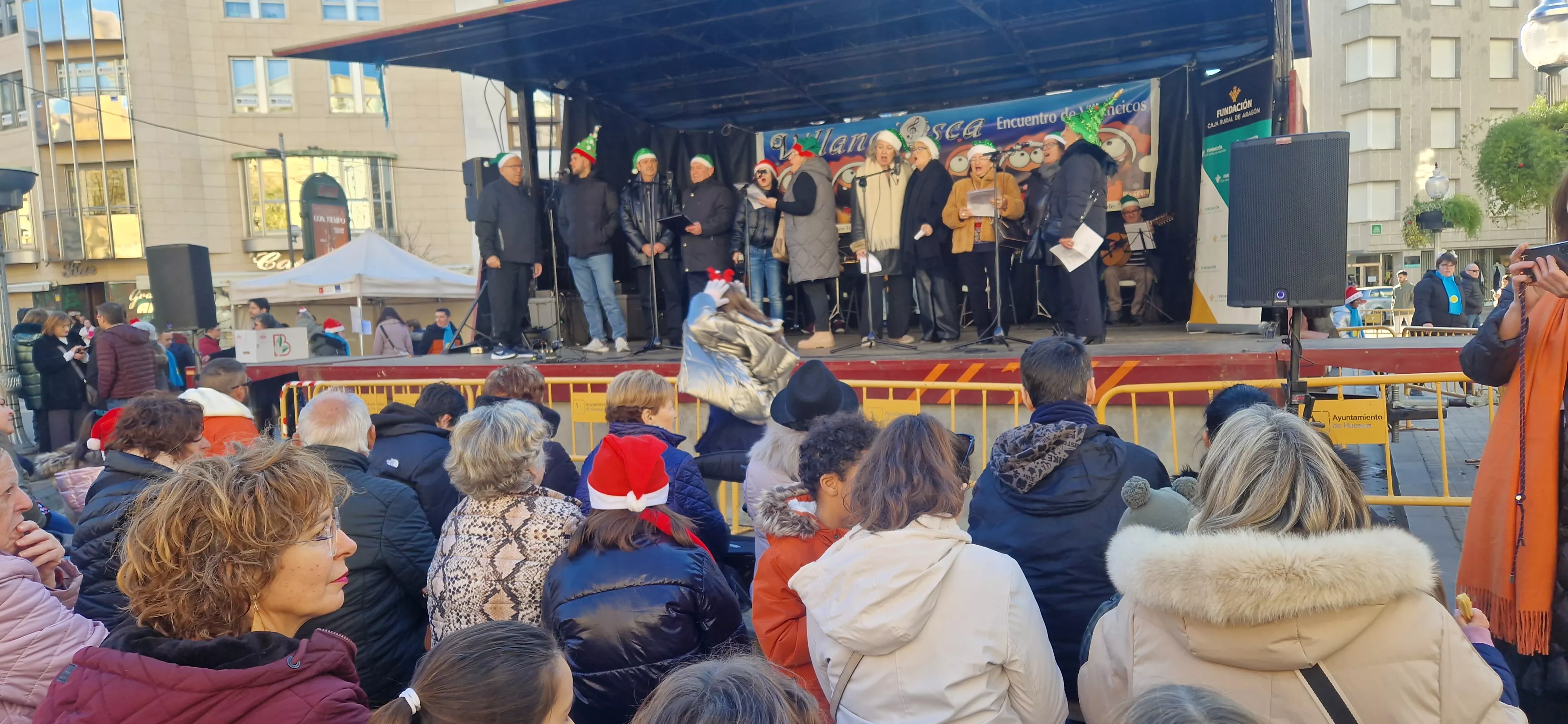 Villancicosca 2024 en Huesca. Foto Myriam Martínez 