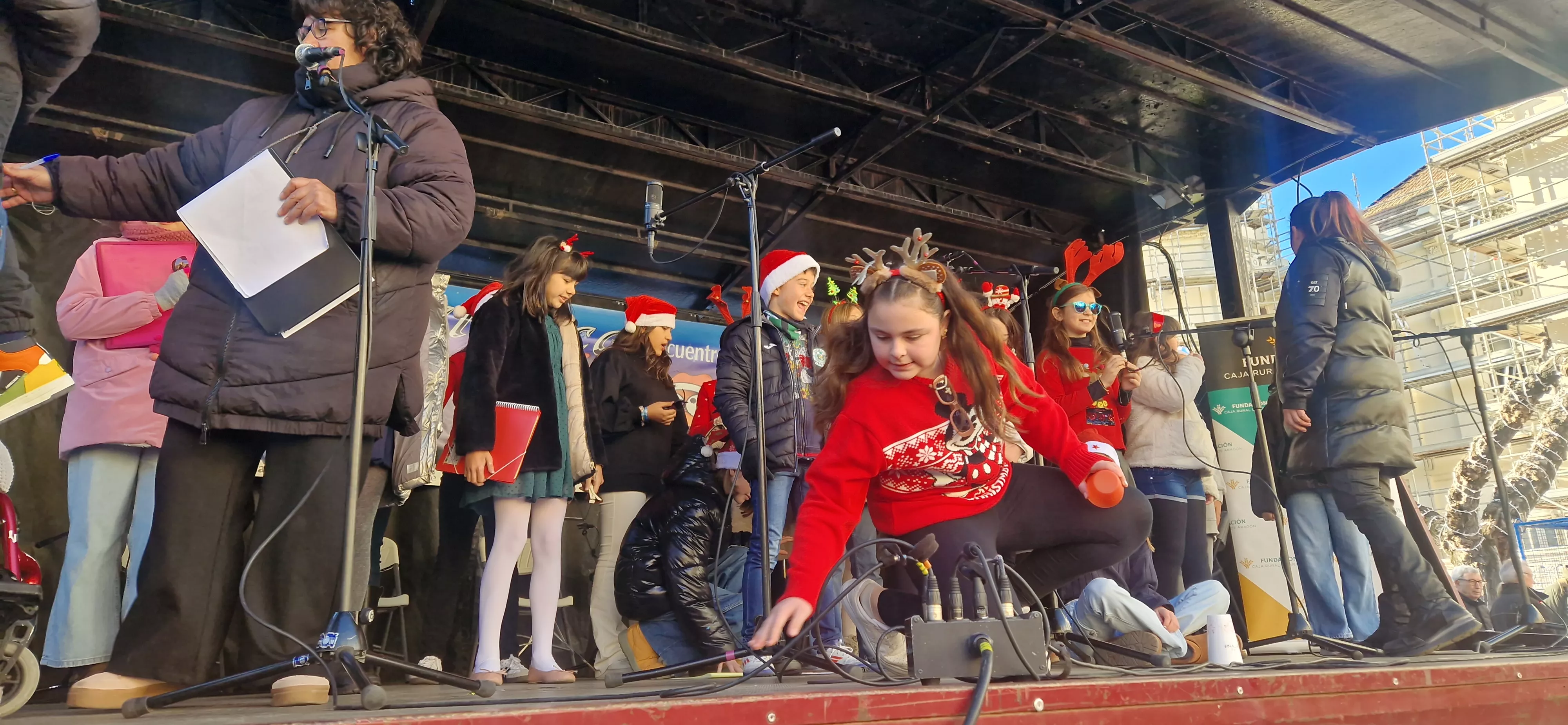 Villancicosca 2024 en Huesca. Foto Myriam Martínez 