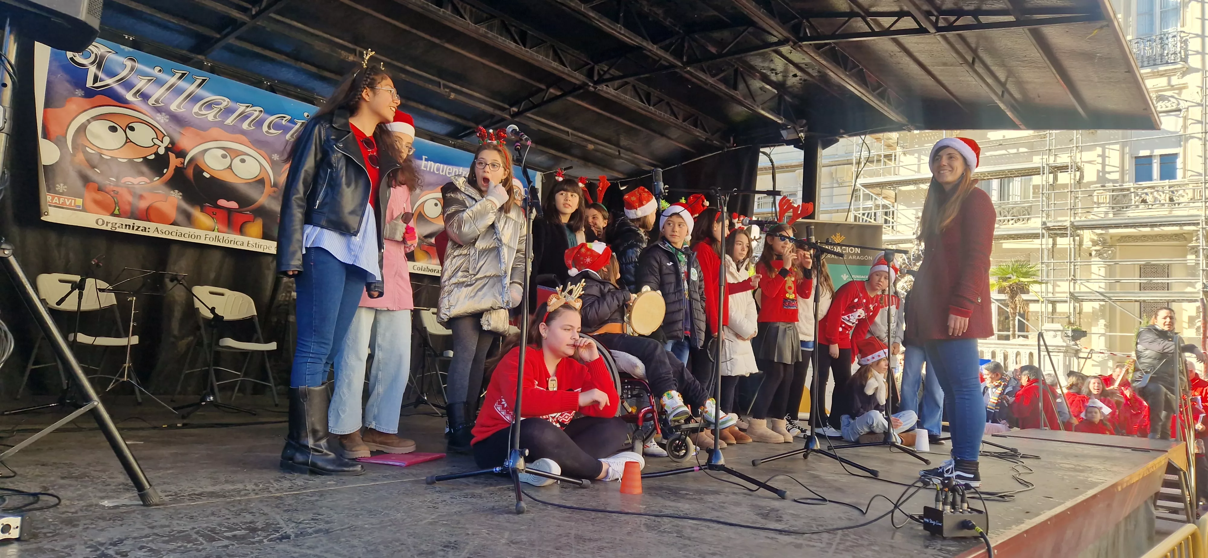 Villancicosca 2024 en Huesca. Foto Myriam Martínez 