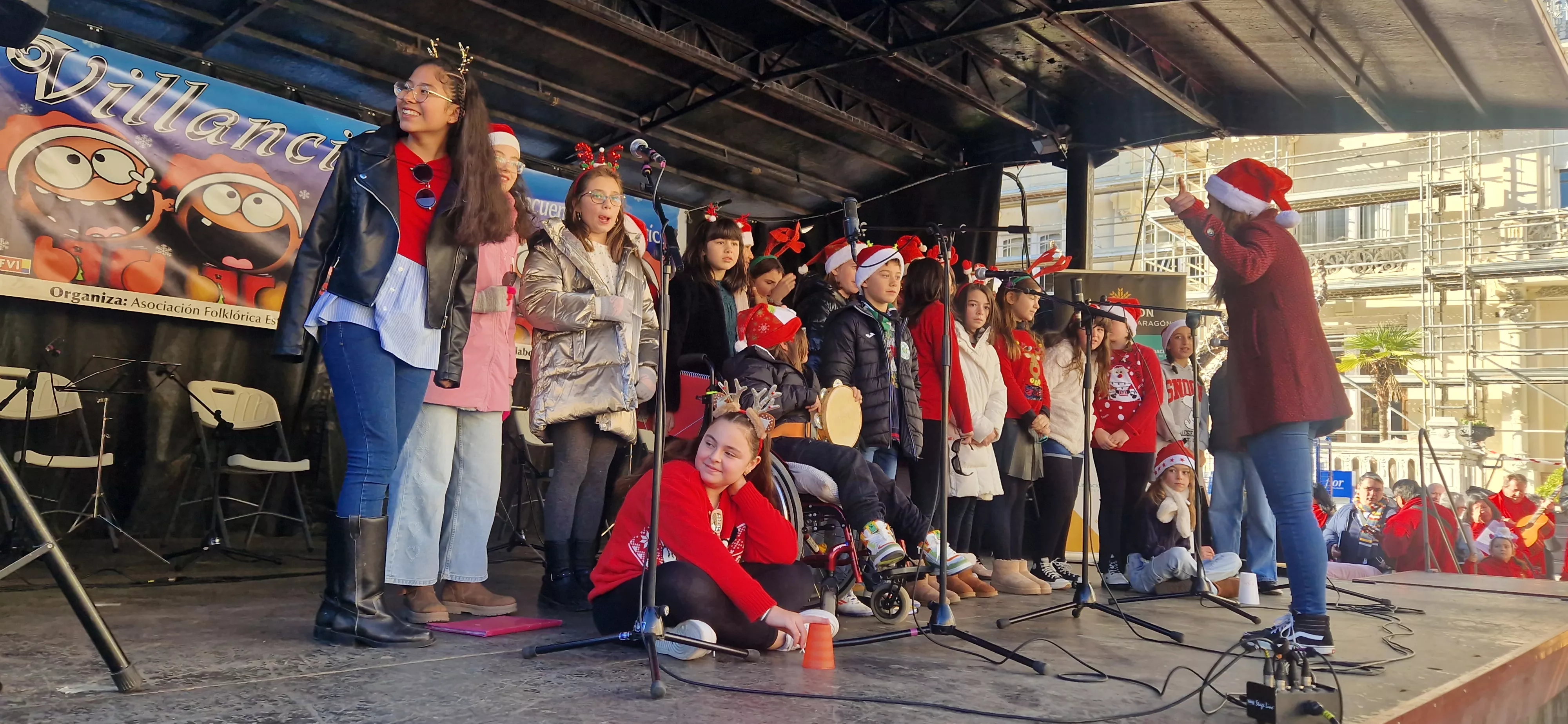Villancicosca 2024 en Huesca. Foto Myriam Martínez 