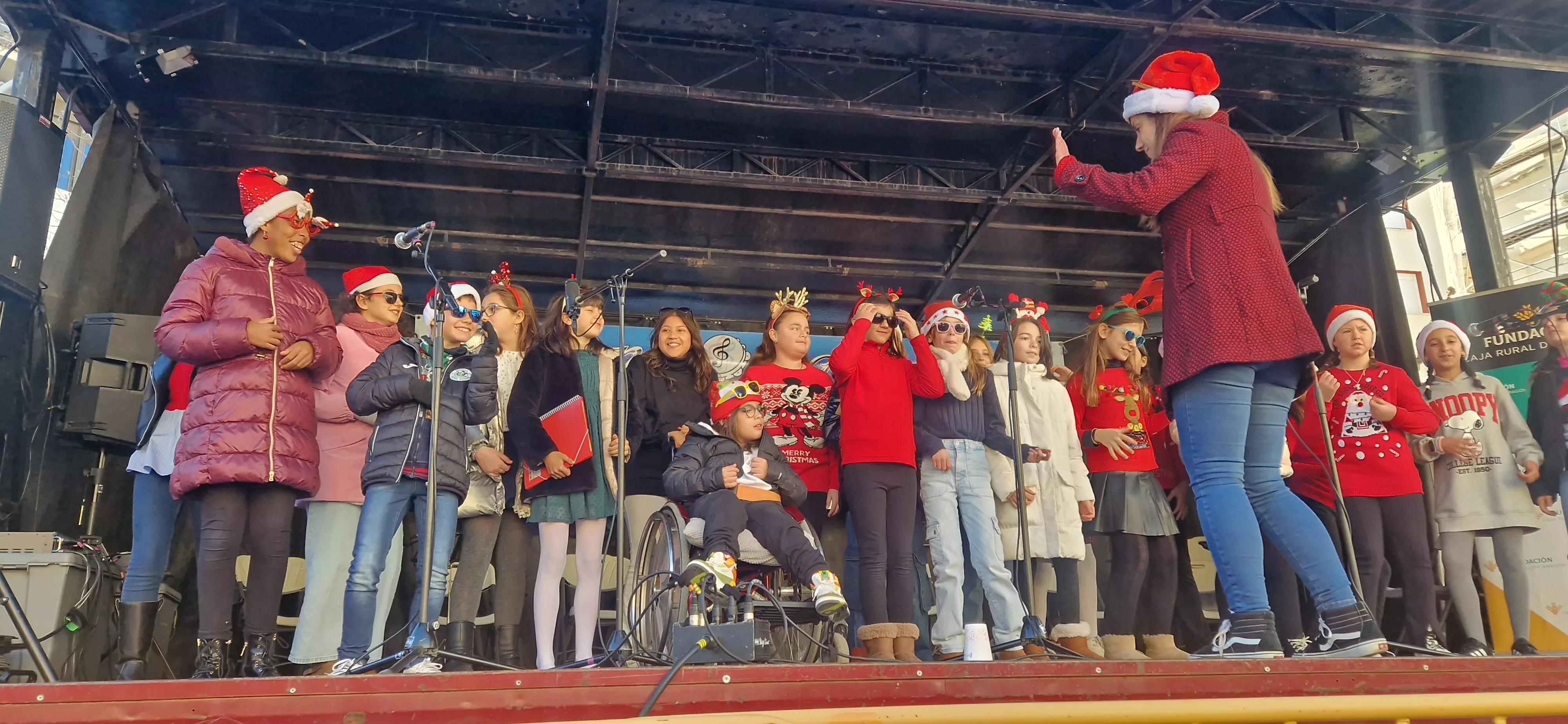 Villancicosca 2024 en Huesca. Foto Myriam Martínez 