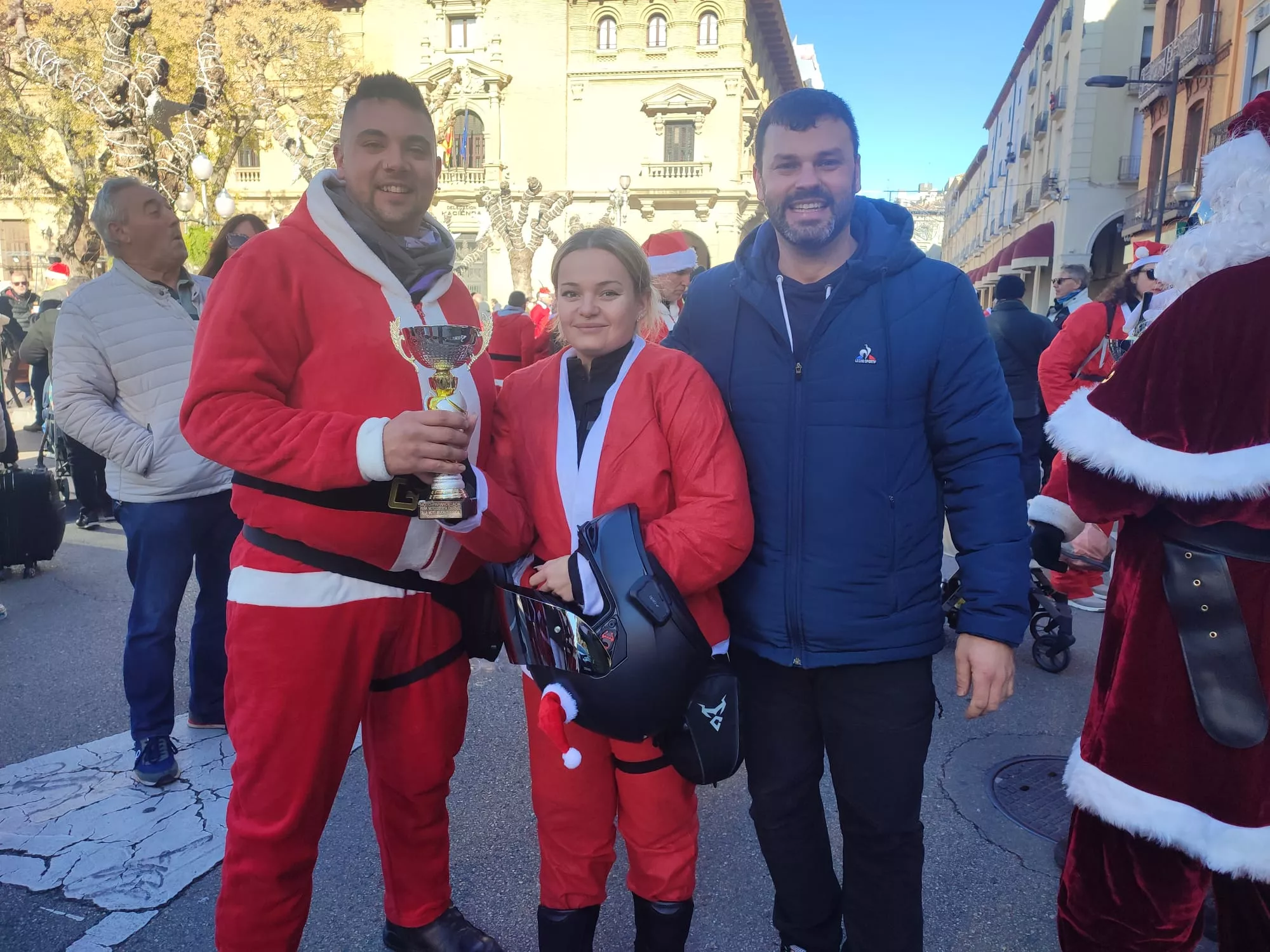 Jara Suelves y Diego Escribano, mejor moto decorada