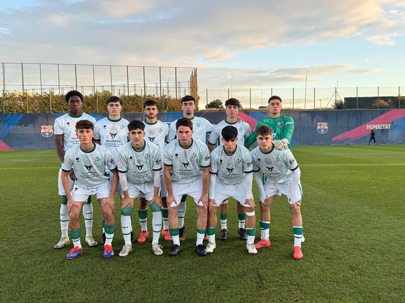 El Huesca DH Juvenil "tutea" al Barcelona, sin premio (2-1)