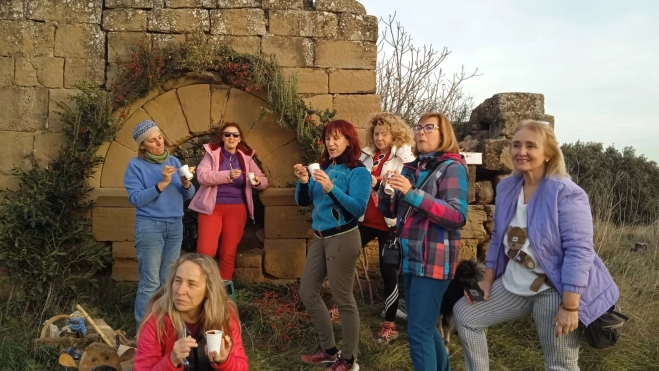 El grupo Andarinas de Huesca ha vuelto a promocionar este patrimonio del Abadiado de Montearagón. El grupo Andarinas de Huesca ha vuelto a promocionar este patrimonio del Abadiado de Montearagón.