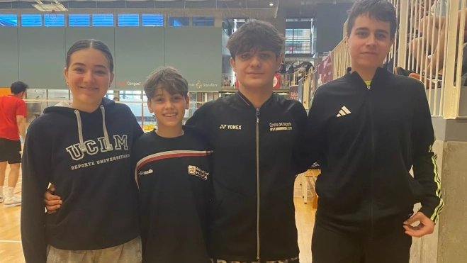 Cuarteto del Huesca La Magia en Granollers. Cuarteto del Huesca La Magia en Granollers.