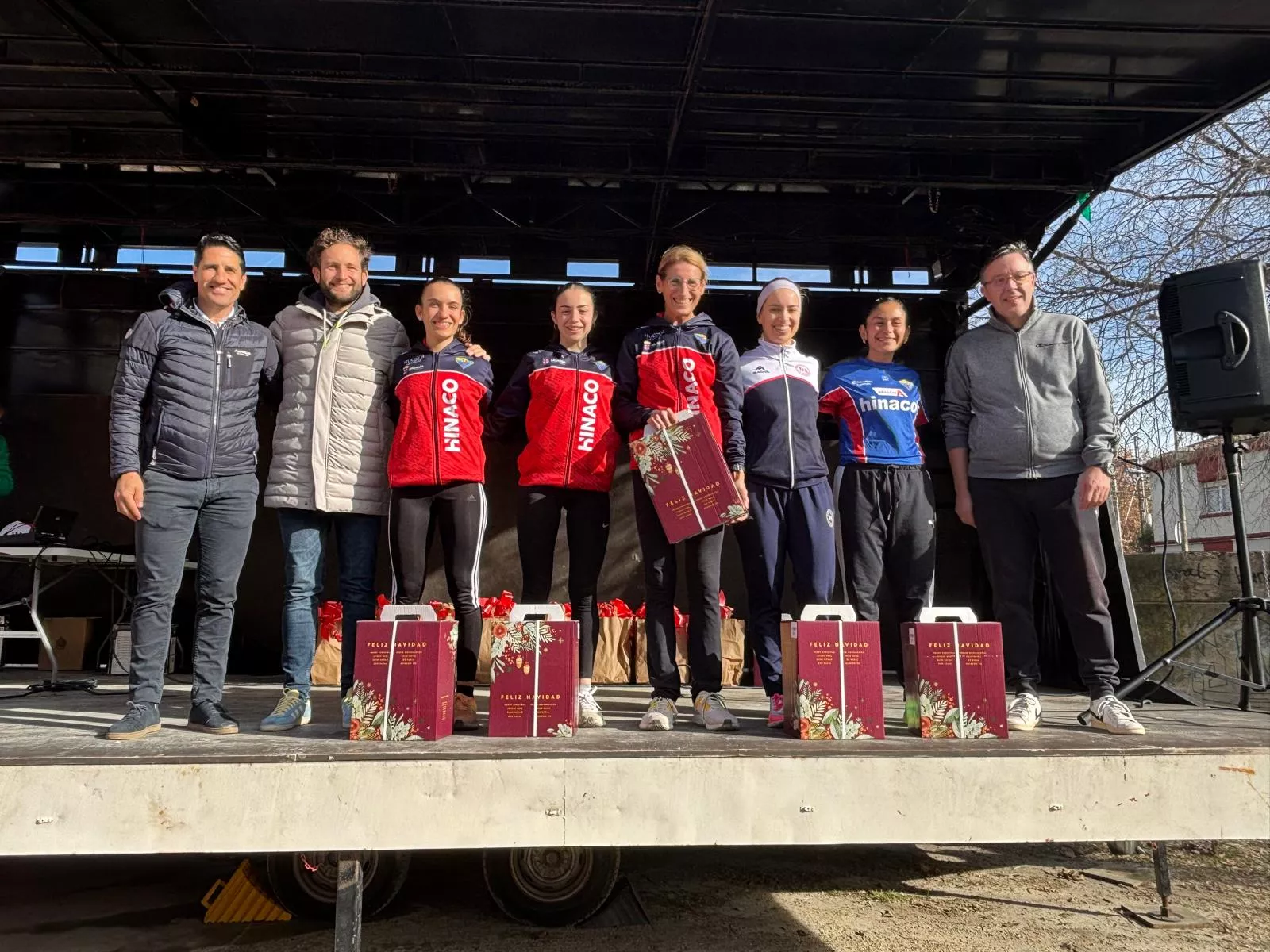 Podio senior femenino.