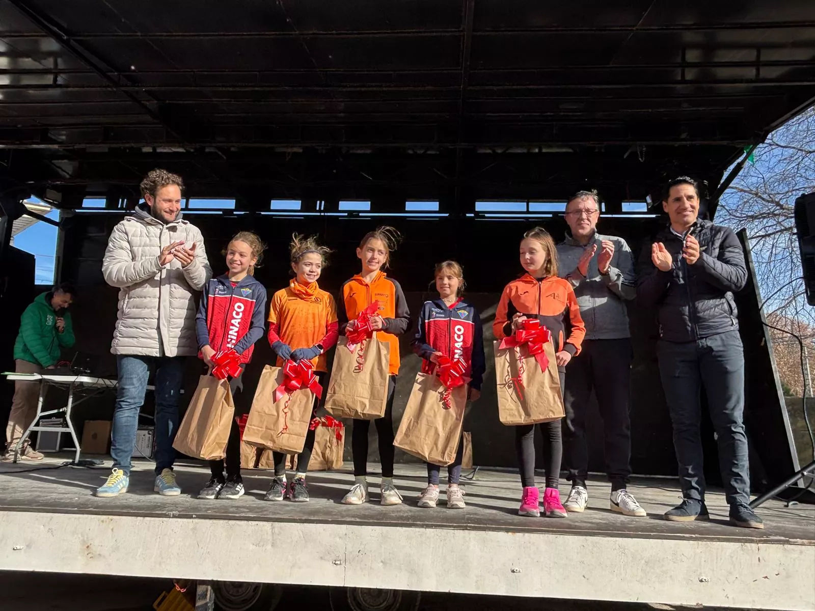 Podio Sub 12 femenino