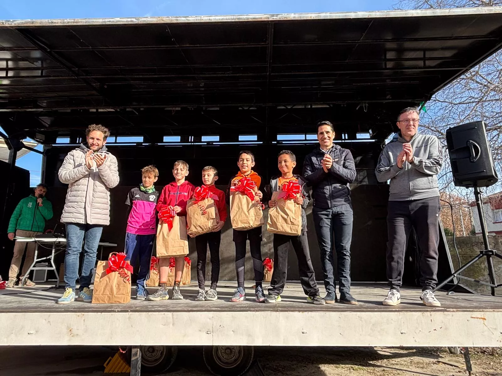 Podio Sub 12 masculino