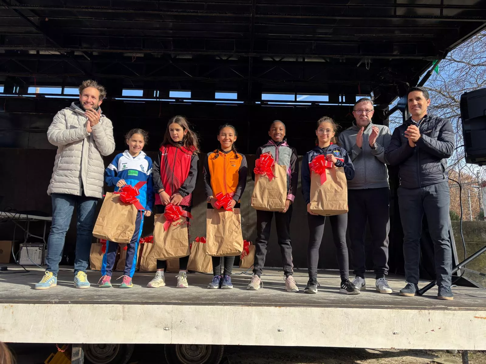 Podio Sub 14 femenino