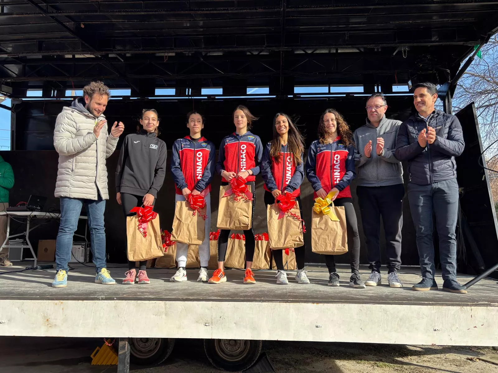 Podio Sub 16 femenino