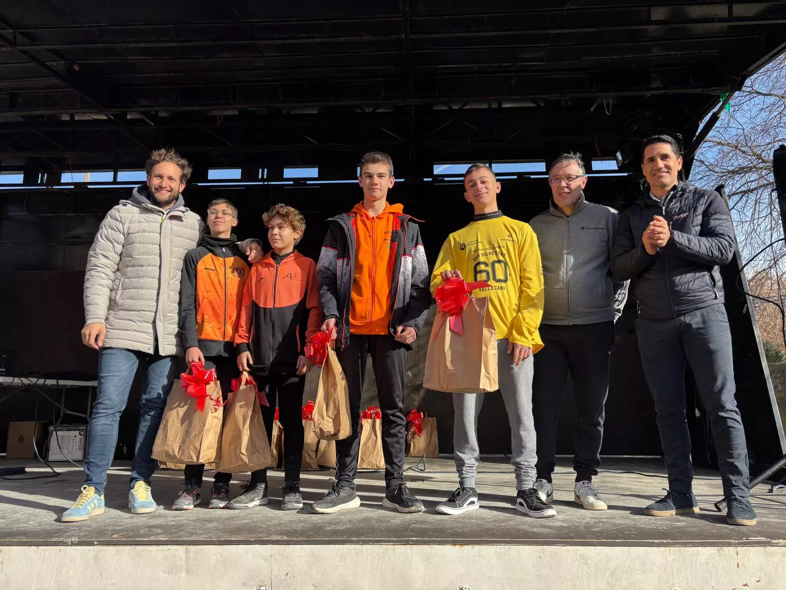 Podio Sub 16 masculino