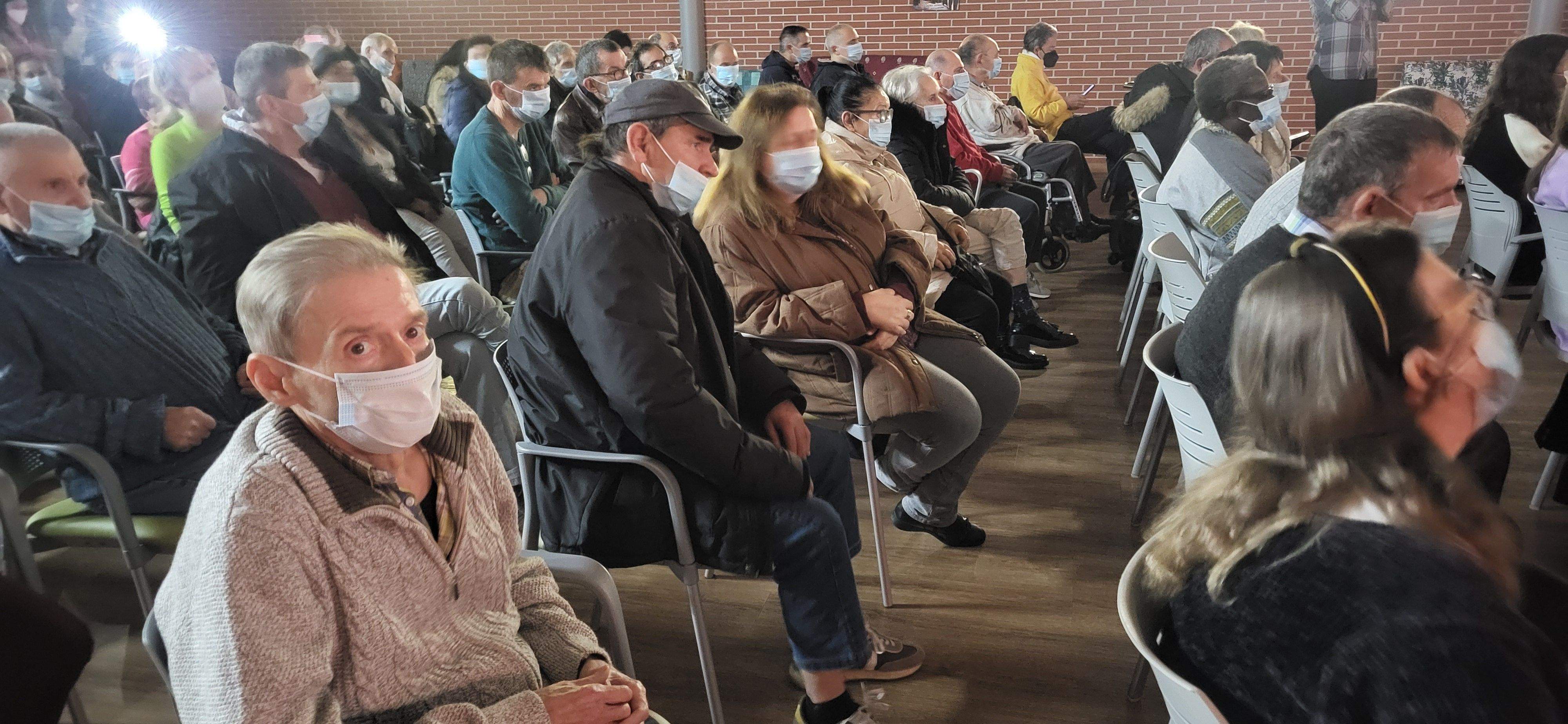 Imágenes de la celebración en Huesca del Día del Voluntariado 2022. Foto Myriam Martínez