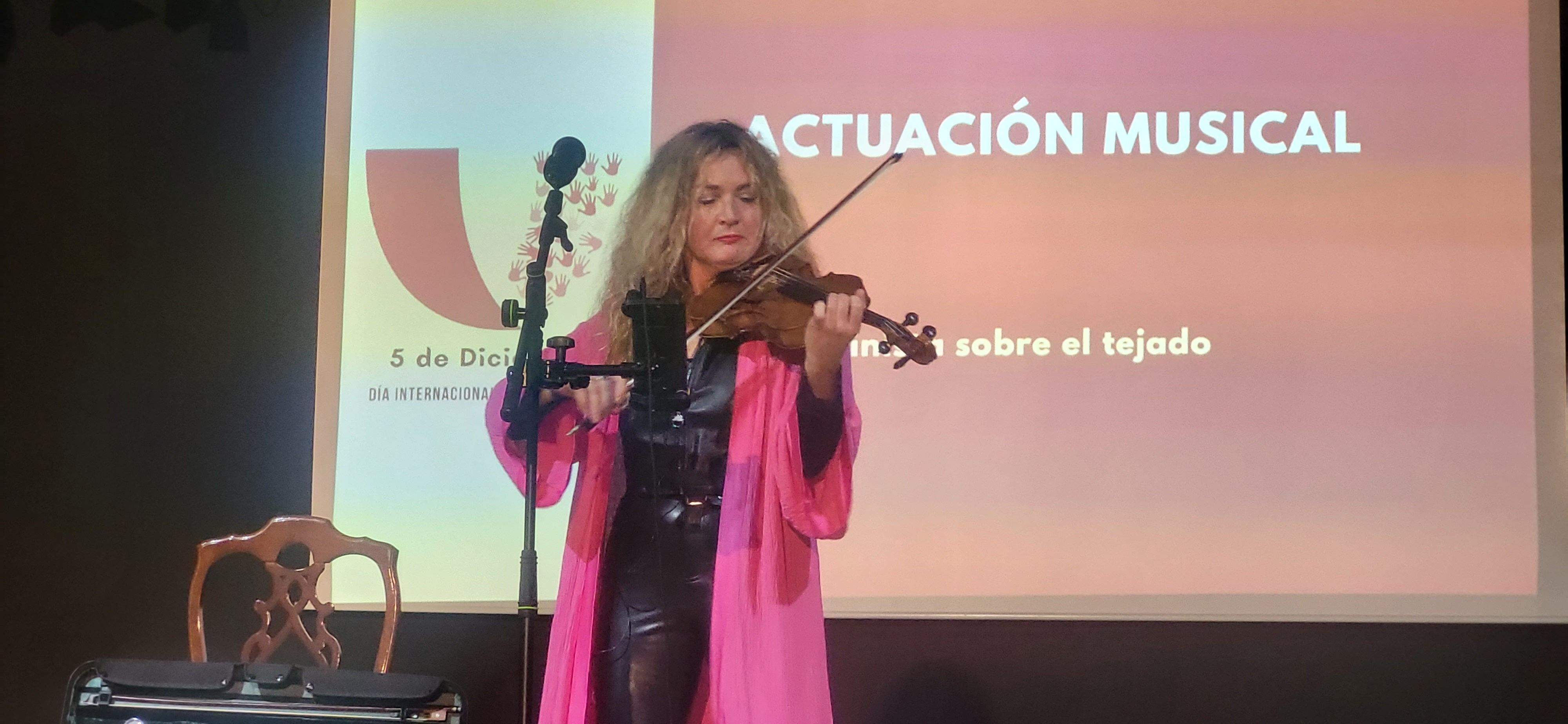 Imágenes de la celebración en Huesca del Día del Voluntariado 2022. Foto Myriam Martínez