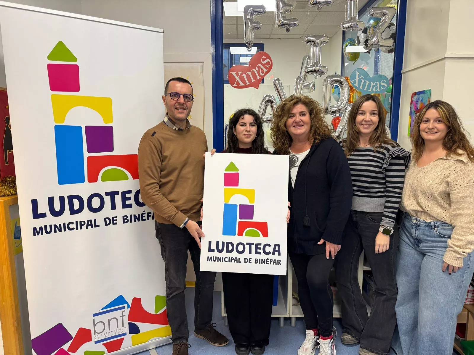 La Ludoteca Municipal de Binéfar conmemora estas navidades su 30 aniversario.
