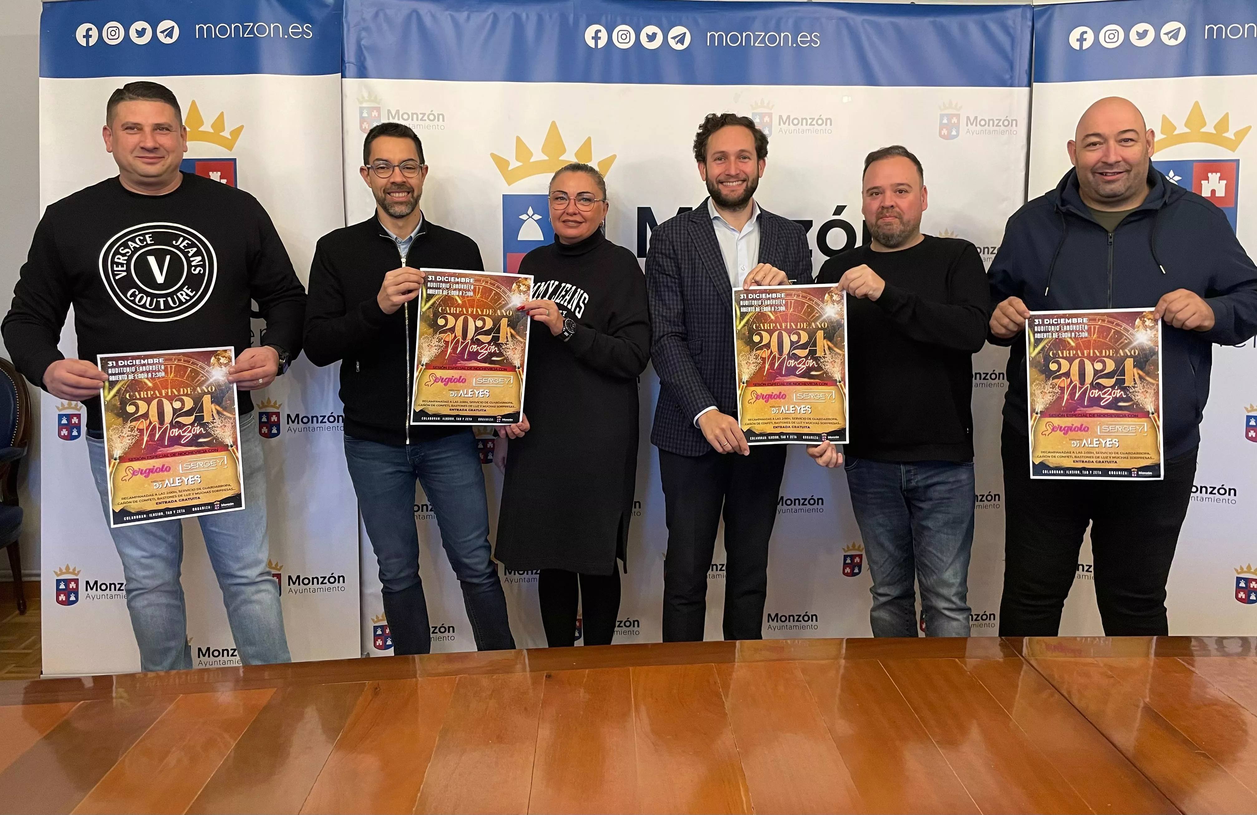 Presentación de la Carpa de Fin de Año