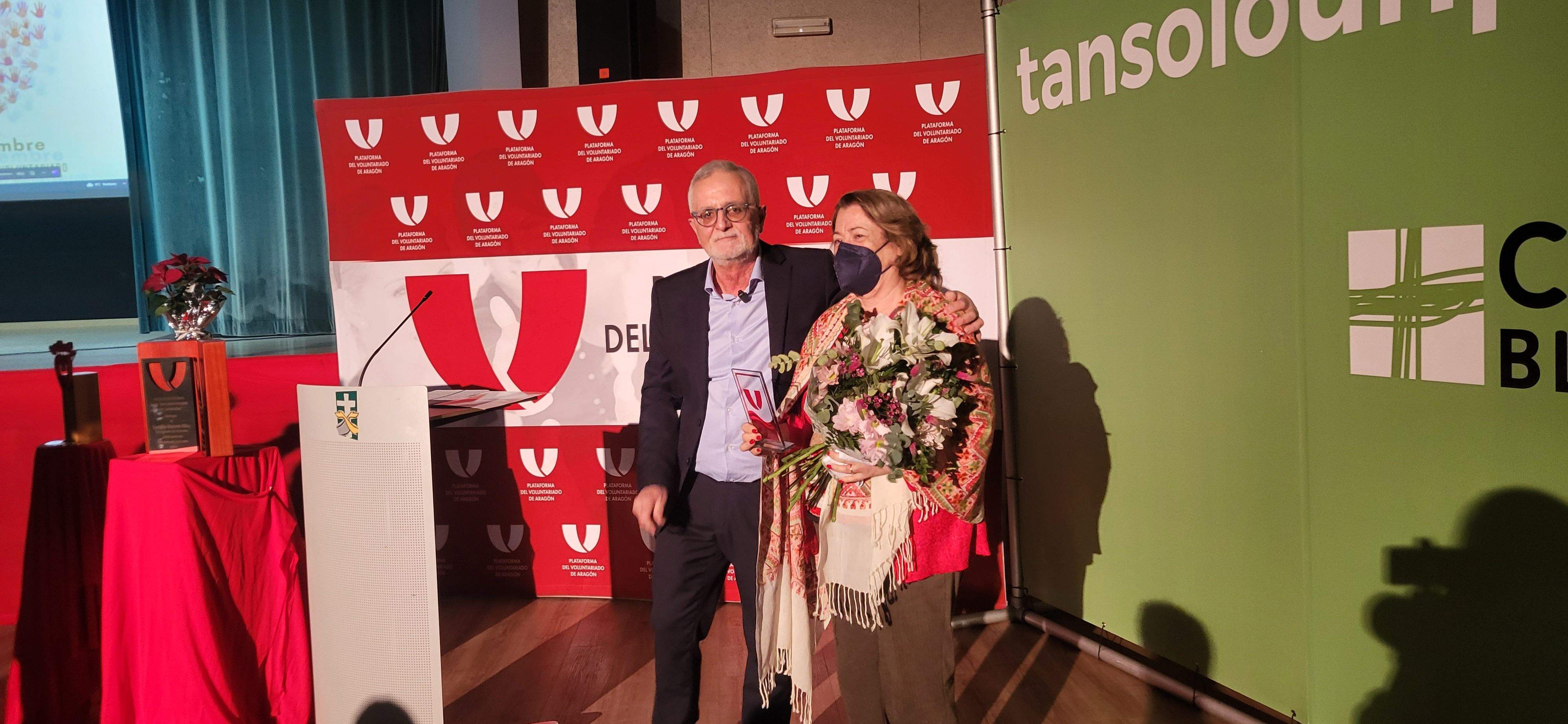 Imágenes de la celebración en Huesca del Día del Voluntariado 2022. Foto Myriam Martínez