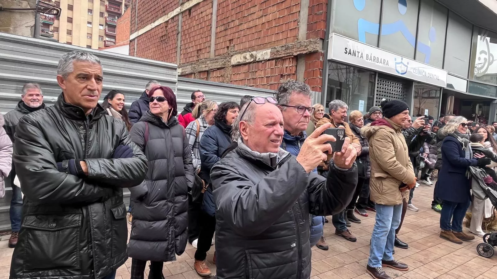 Actuación navideña de Góspel Monzón en el centro de la capital mediocinqueña. Foto Mercedes Manterola