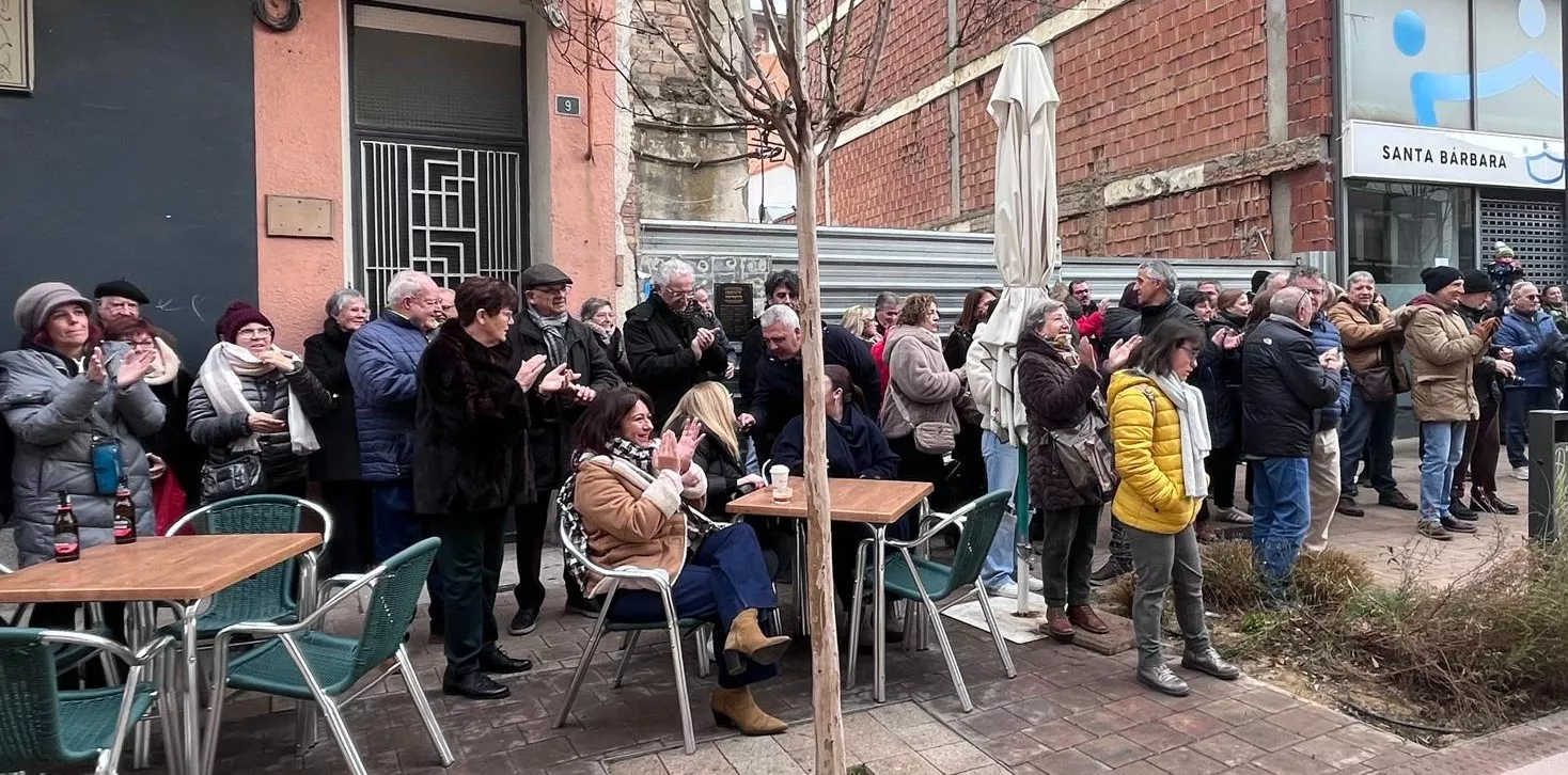 Actuación navideña de Góspel Monzón en el centro de la capital mediocinqueña. Foto Mercedes Manterola