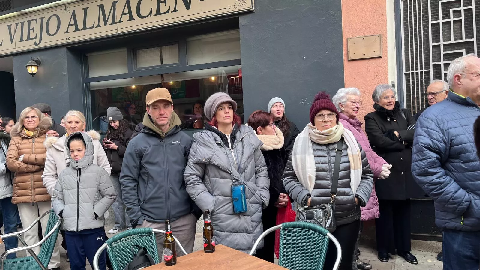 Actuación navideña de Góspel Monzón en el centro de la capital mediocinqueña. Foto Mercedes Manterola