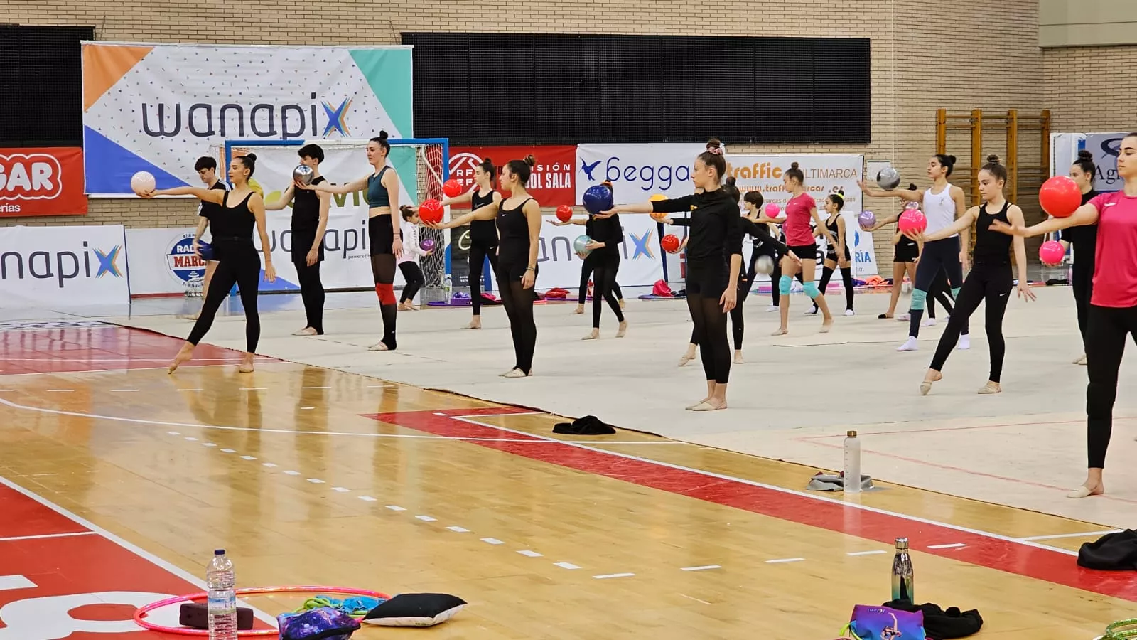 Ines Bergua, dirigiendo la Masterclass.