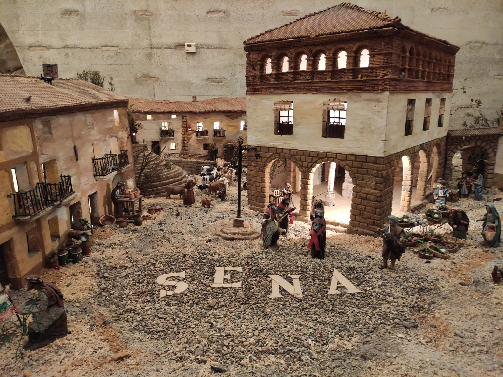 Belén Viviente de Sena. Foto: Fernando Paúles