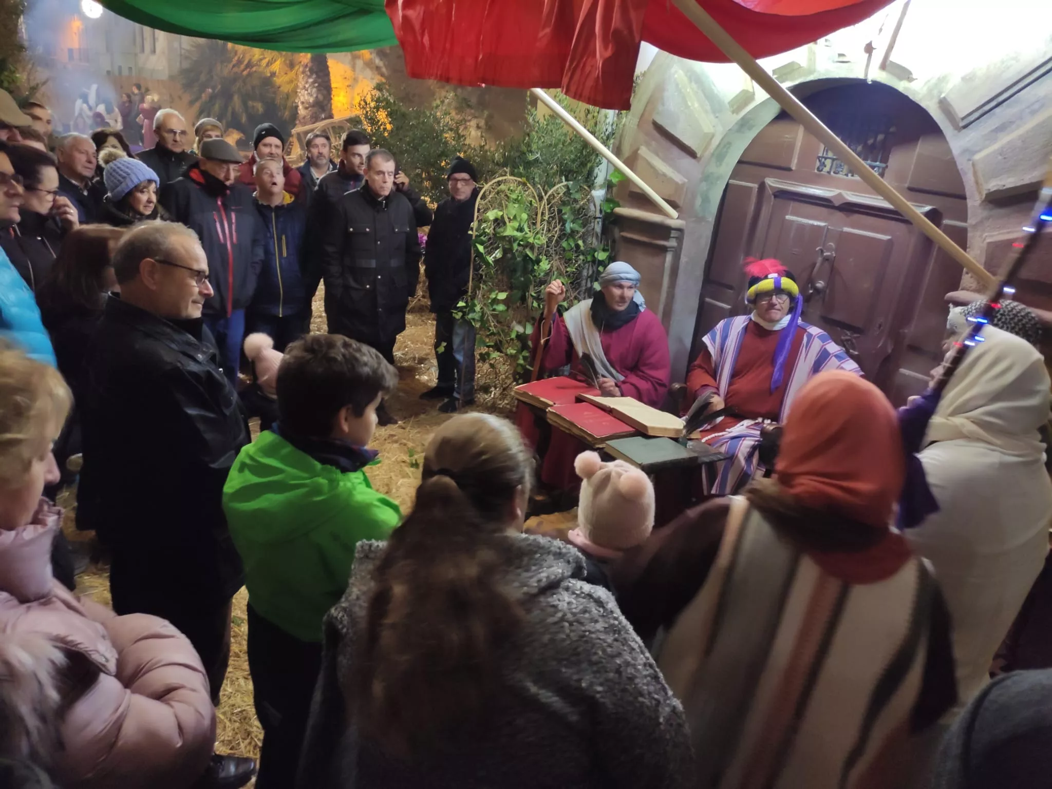 Belén Viviente de Sena. Foto: Fernando Paúles