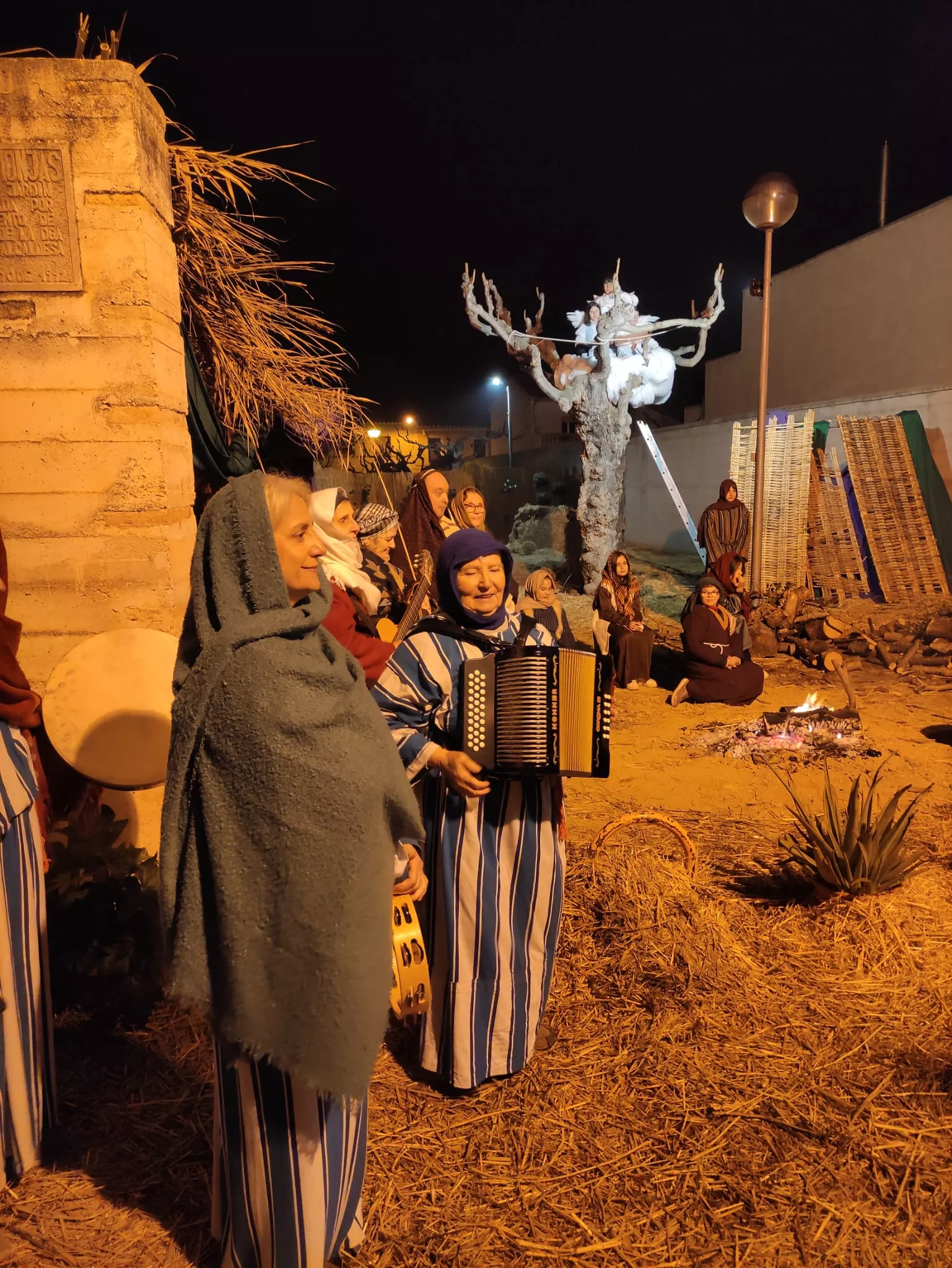 Belén Viviente de Sena. Foto: Fernando Paúles