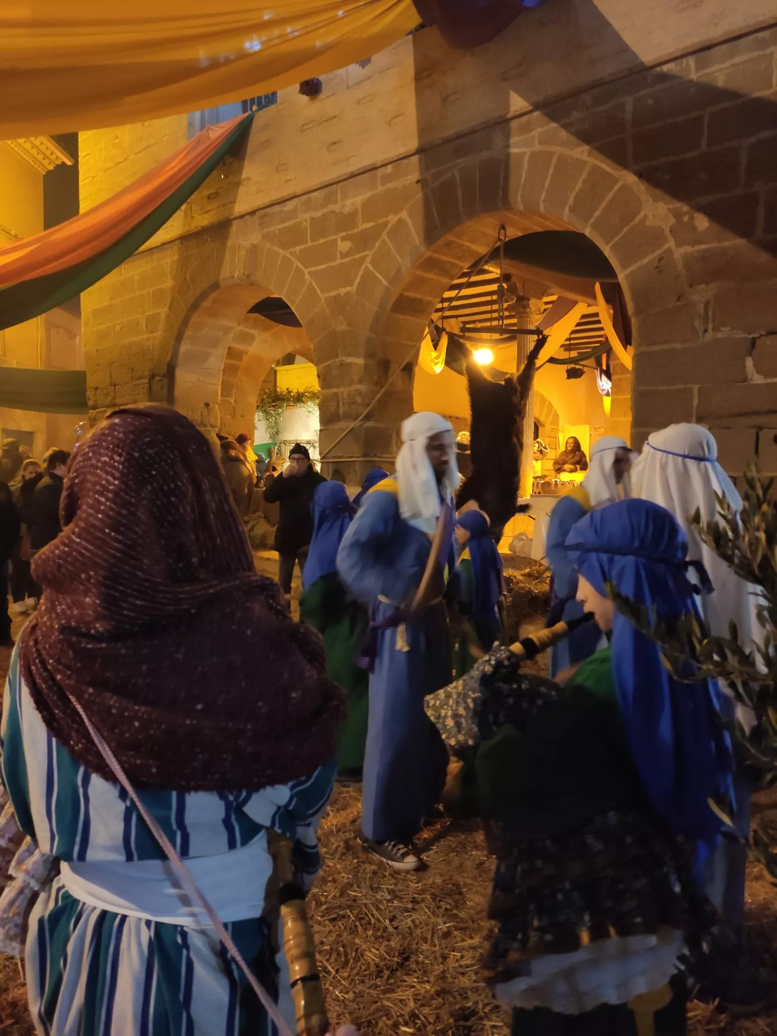 Belén Viviente de Sena. Foto: Fernando Paúles