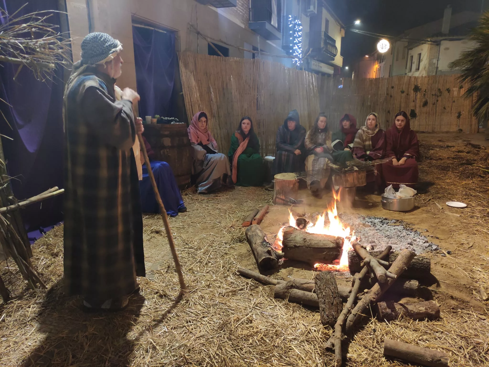 Belén Viviente de Sena. Foto: Fernando Paúles
