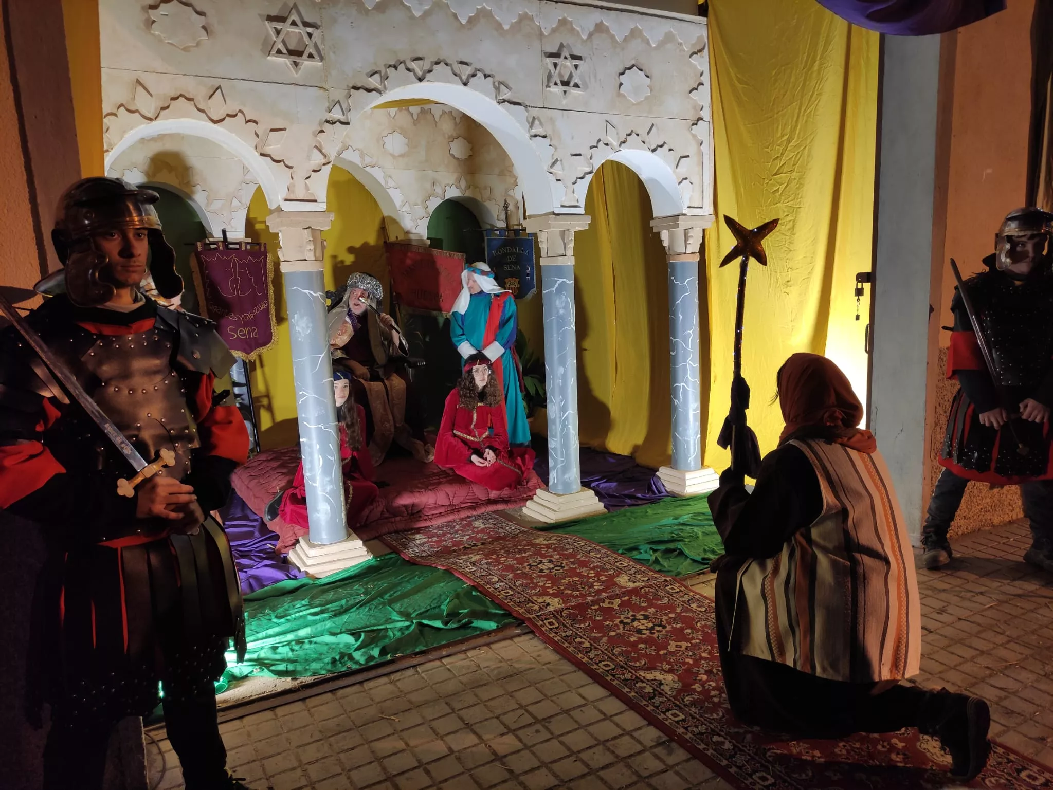 Belén Viviente de Sena. Foto: Fernando Paúles