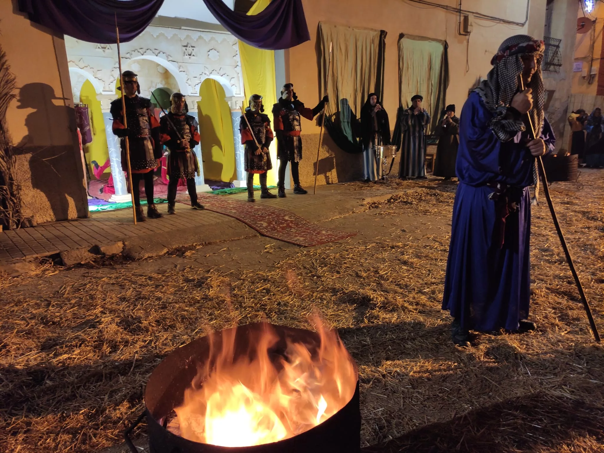 Belén Viviente de Sena. Foto: Fernando Paúles