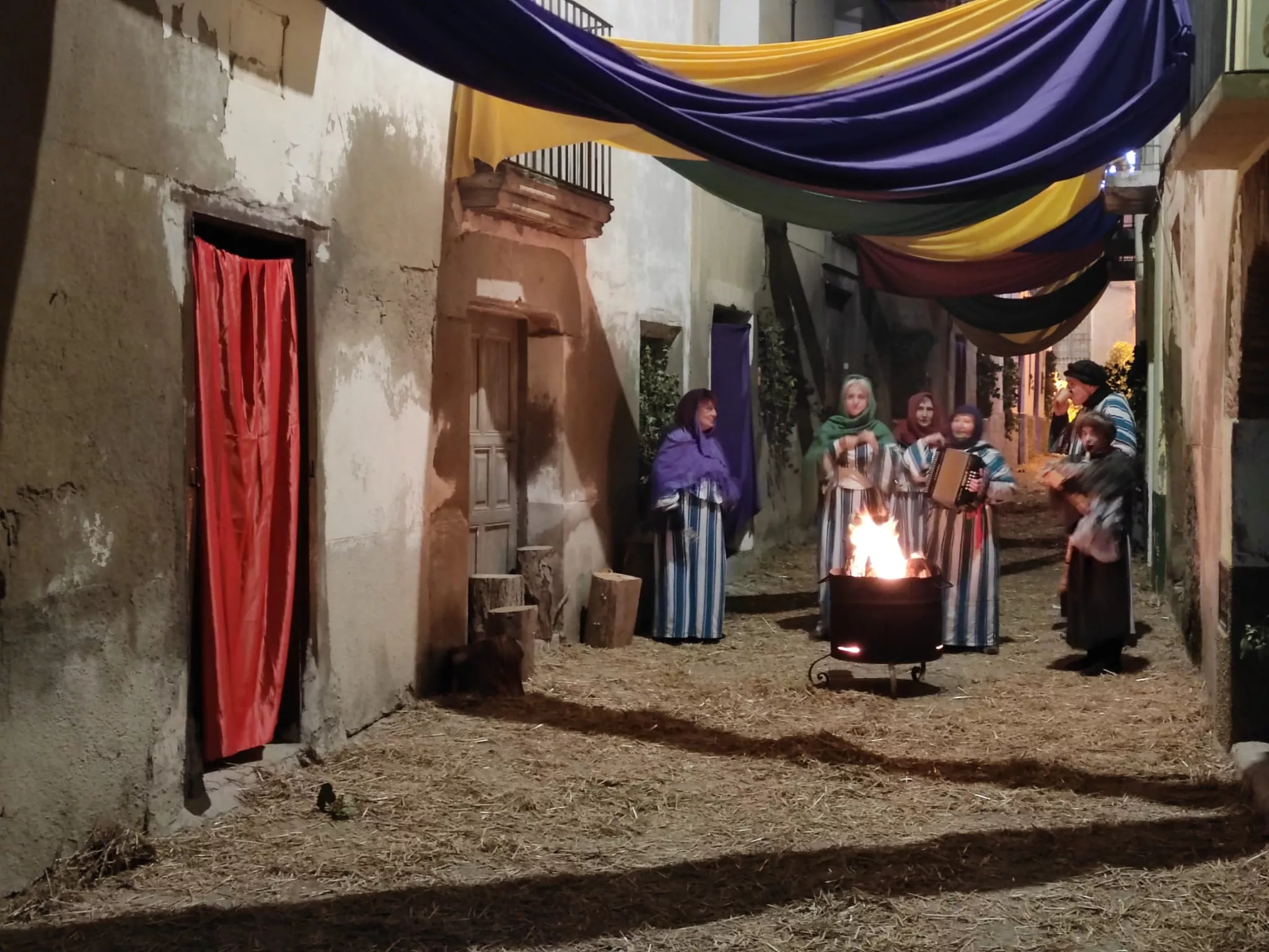 Belén Viviente de Sena. Foto: Fernando Paúles