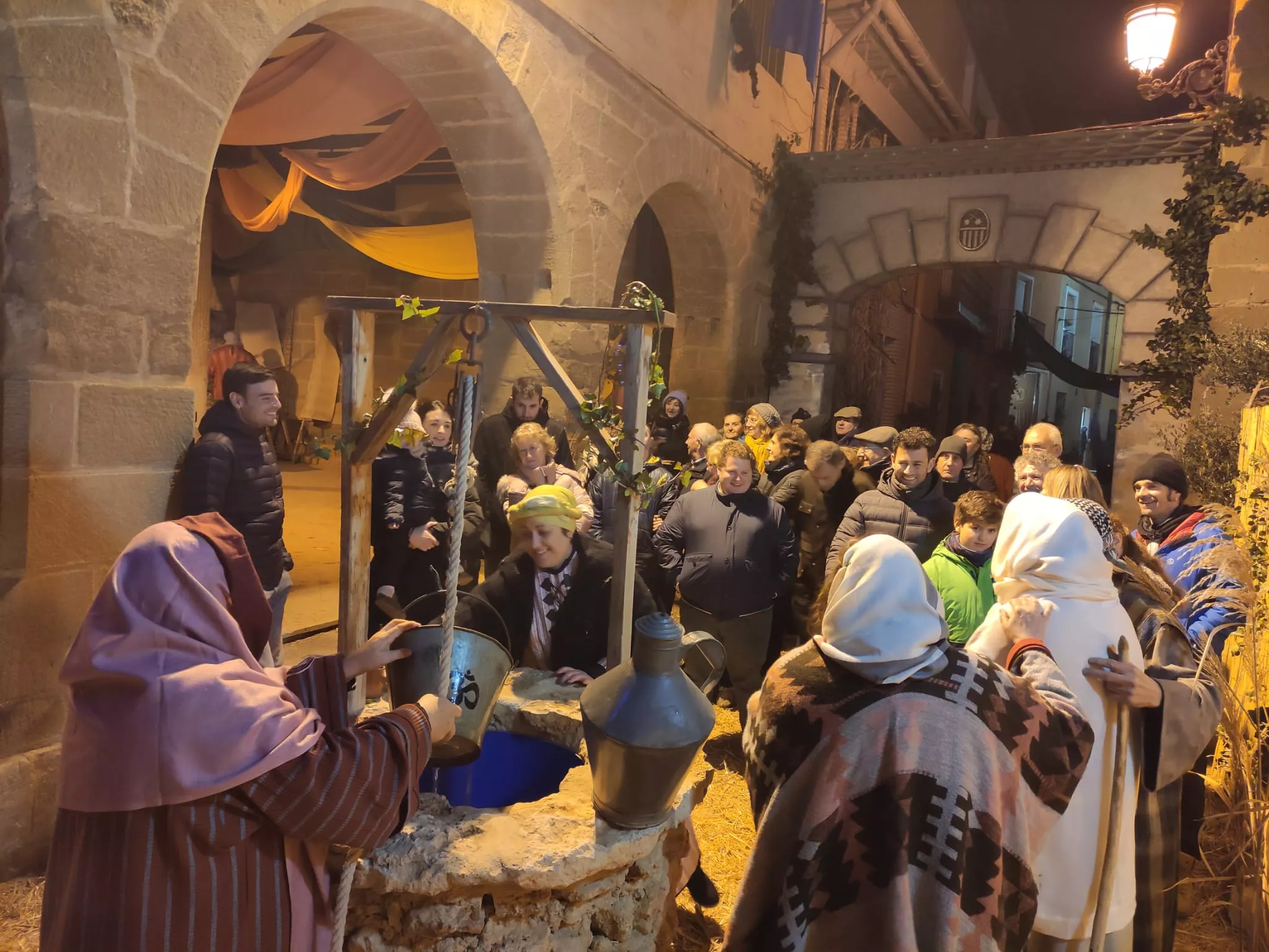 Belén Viviente de Sena. Foto: Fernando Paúles