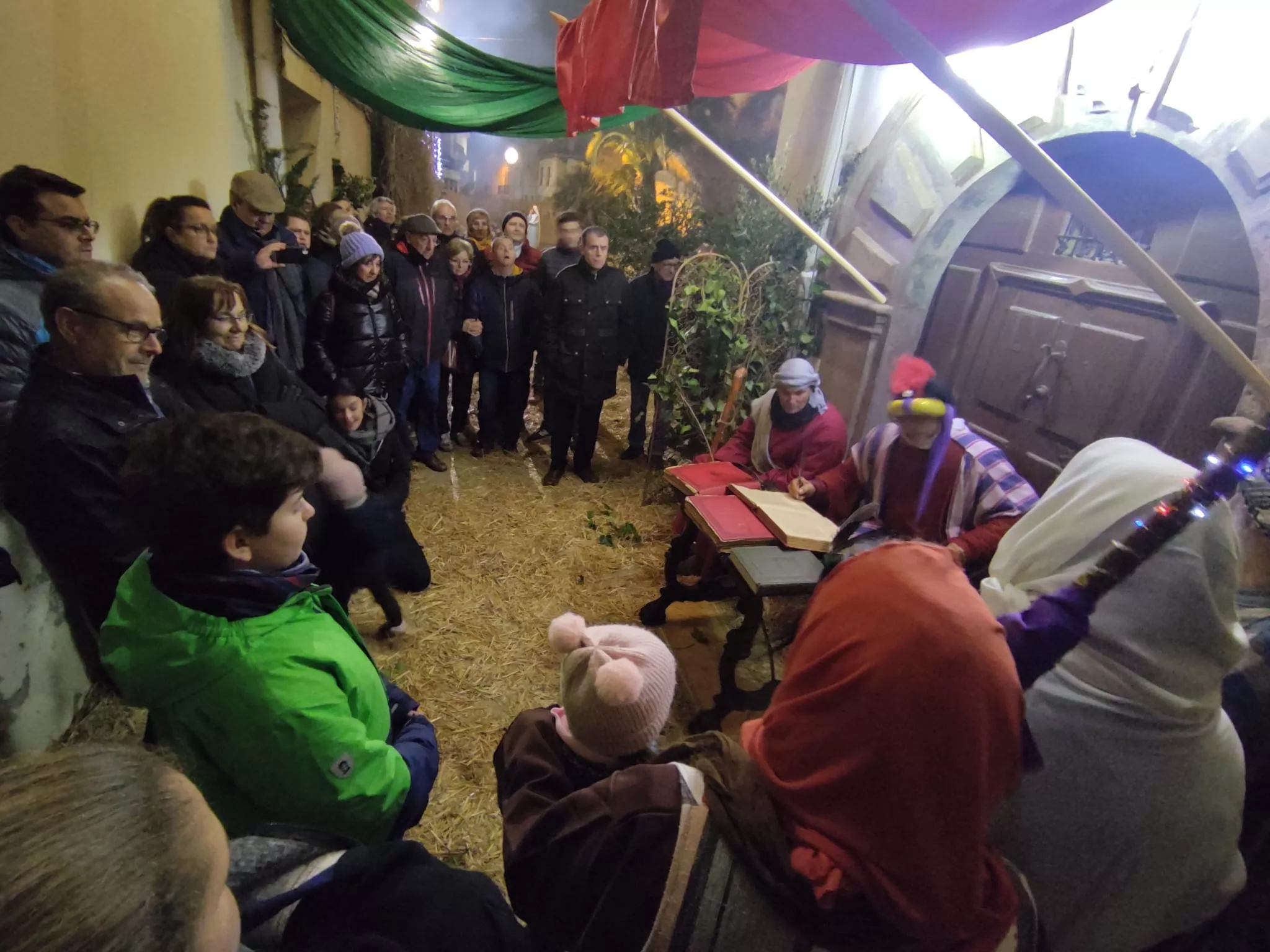 Belén Viviente de Sena. Foto: Fernando Paúles