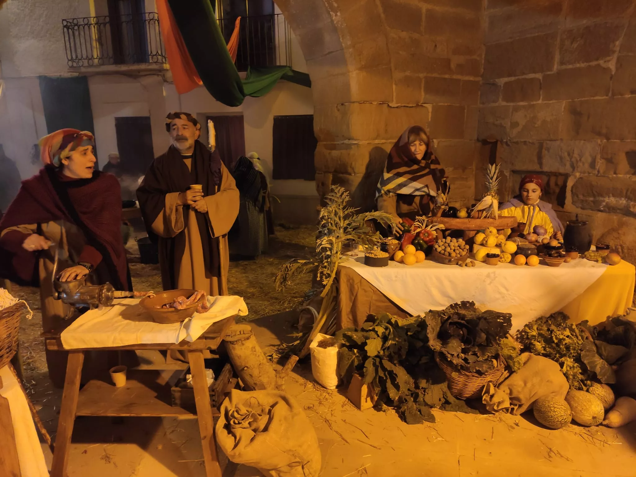 Belén Viviente de Sena. Foto: Fernando Paúles