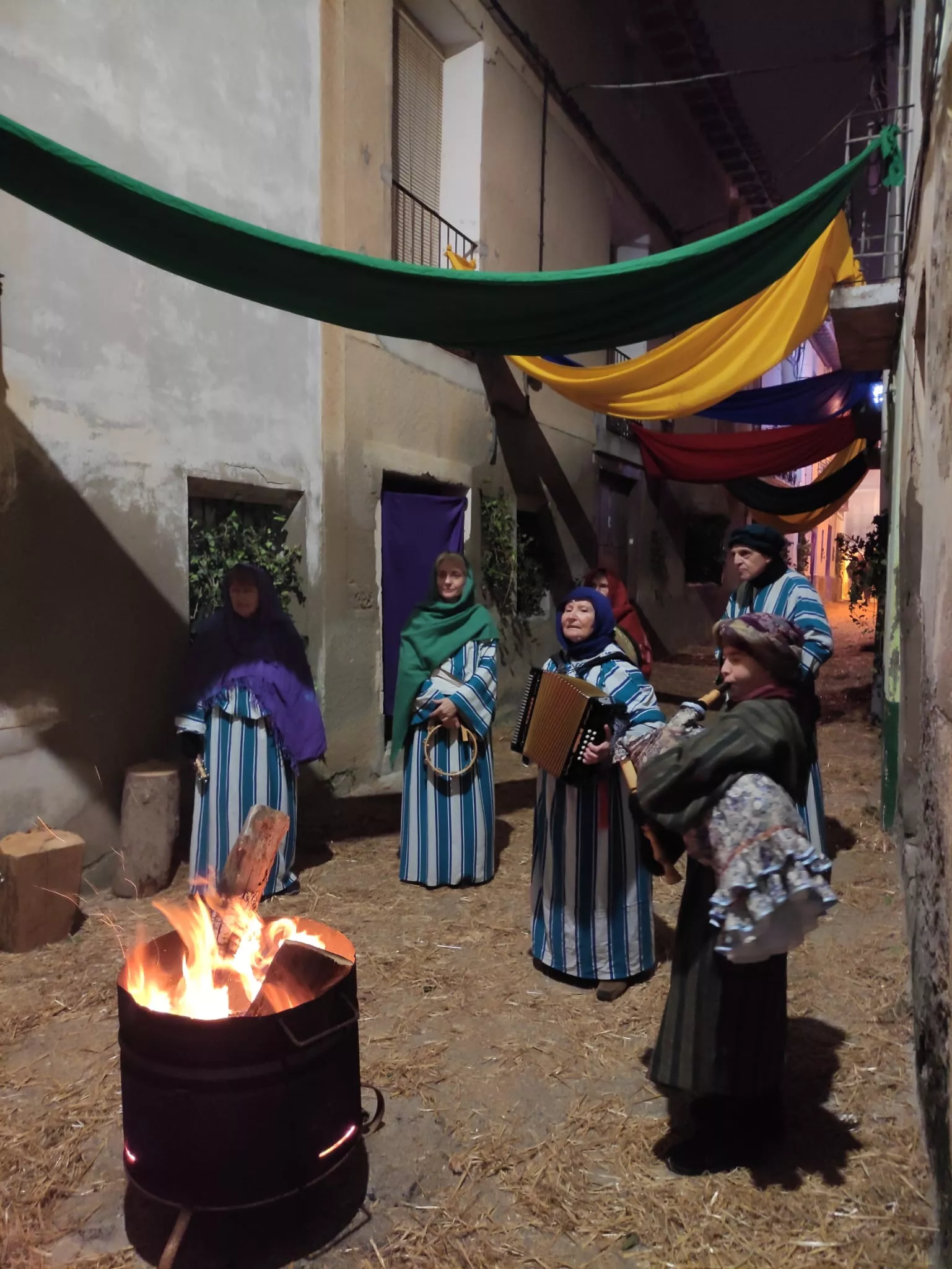 Belén Viviente de Sena. Foto: Fernando Paúles