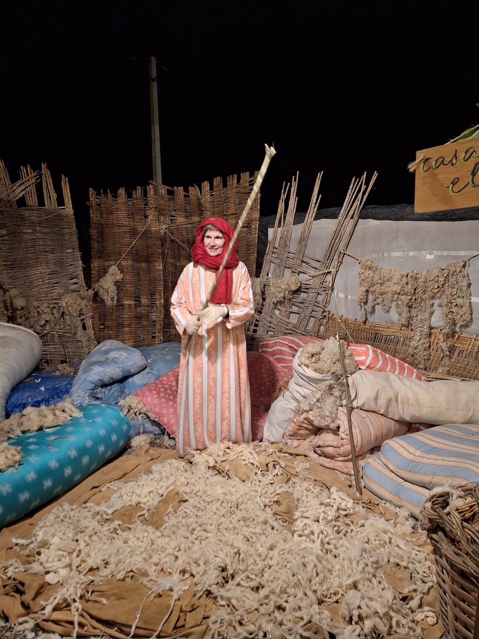 Belén Viviente de Estadilla. Foto Sonia Blanco