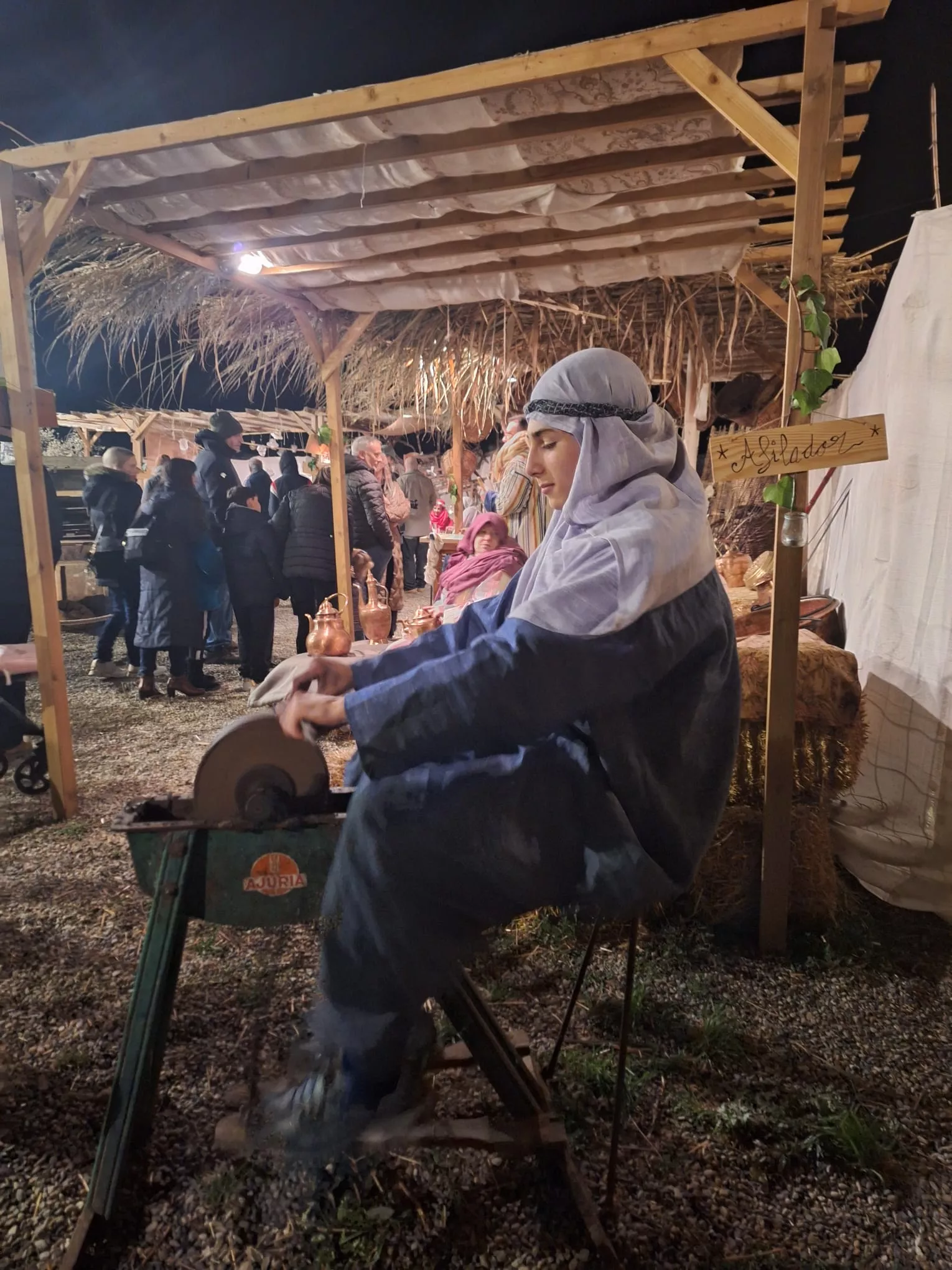 Belén Viviente de Estadilla. Foto Sonia Blanco