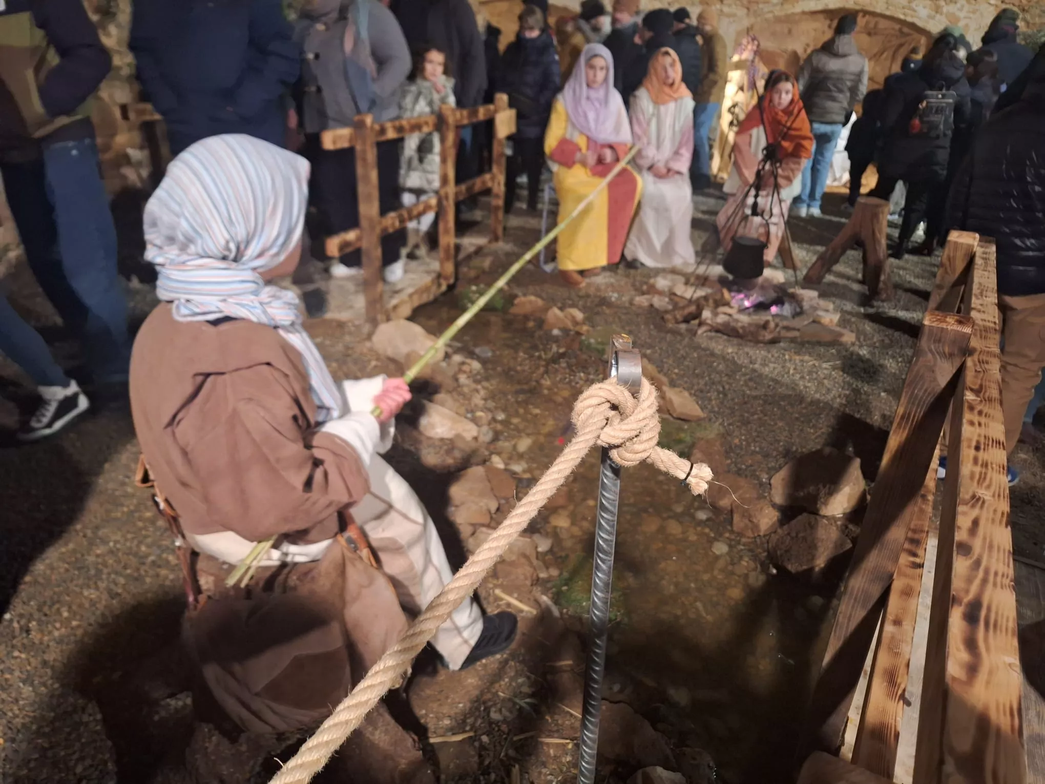 Belén Viviente de Estadilla. Foto Sonia Blanco