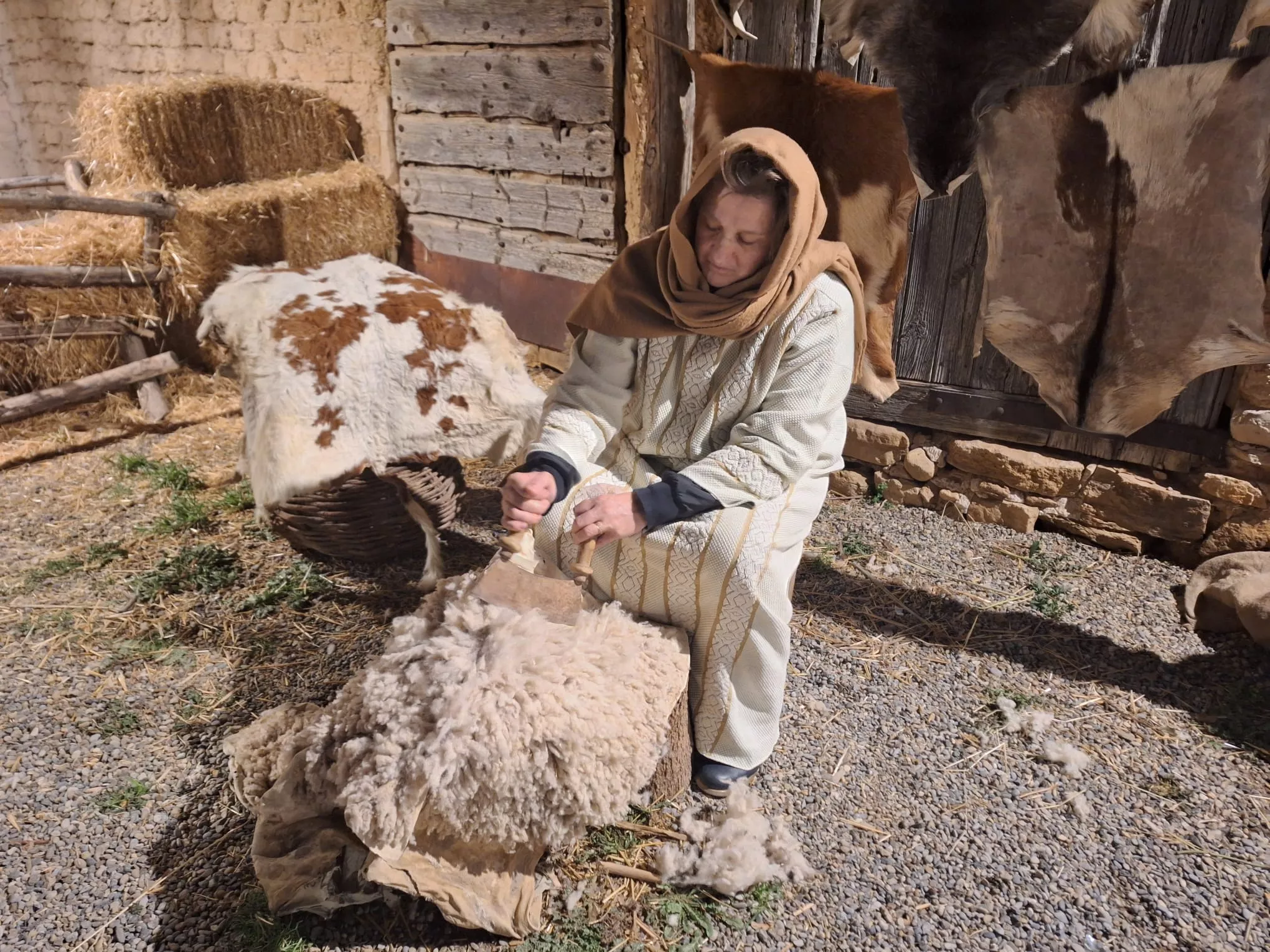 Belén Viviente de Estadilla. Foto Sonia Blanco