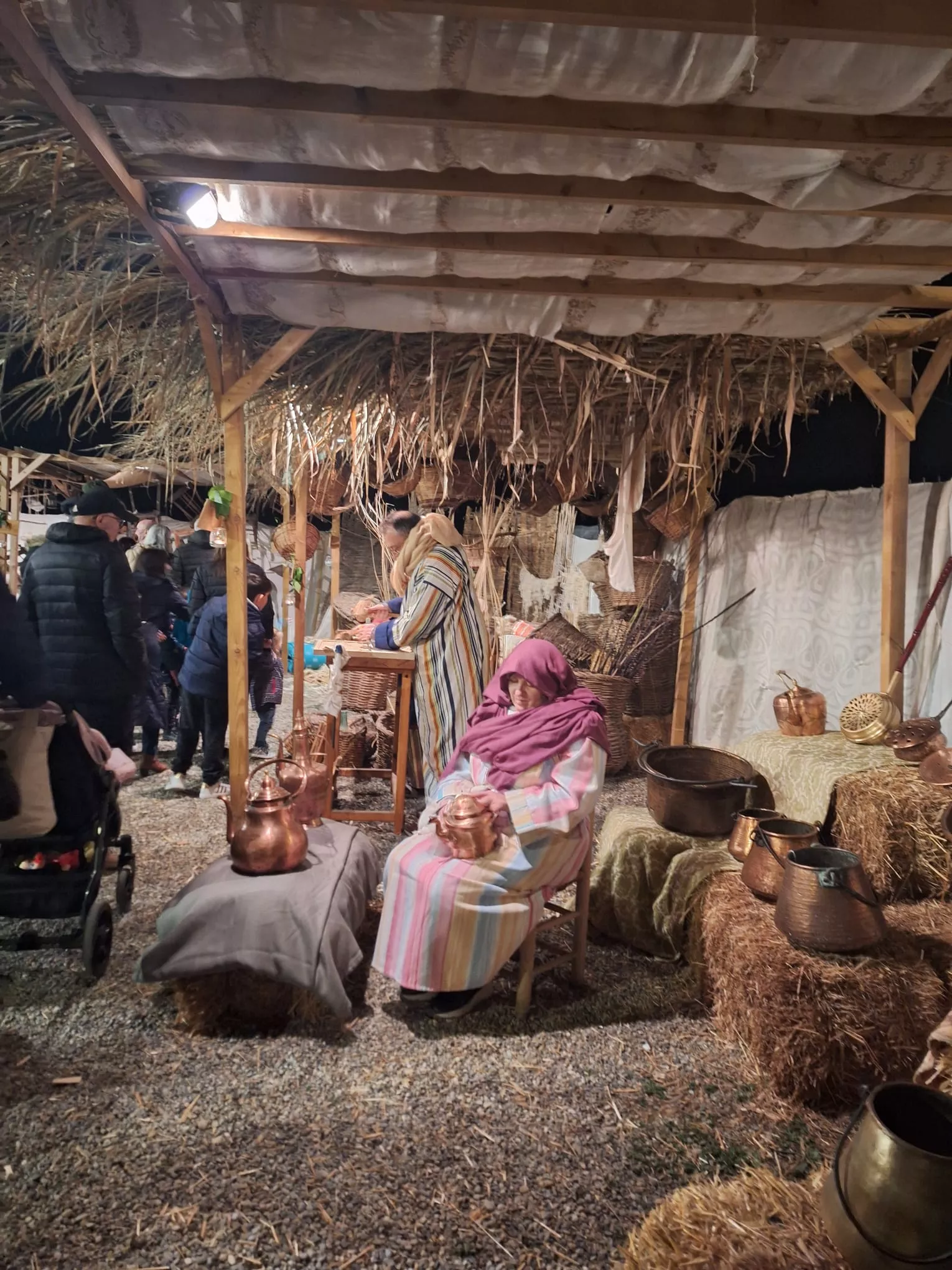 Belén Viviente de Estadilla. Foto Sonia Blanco