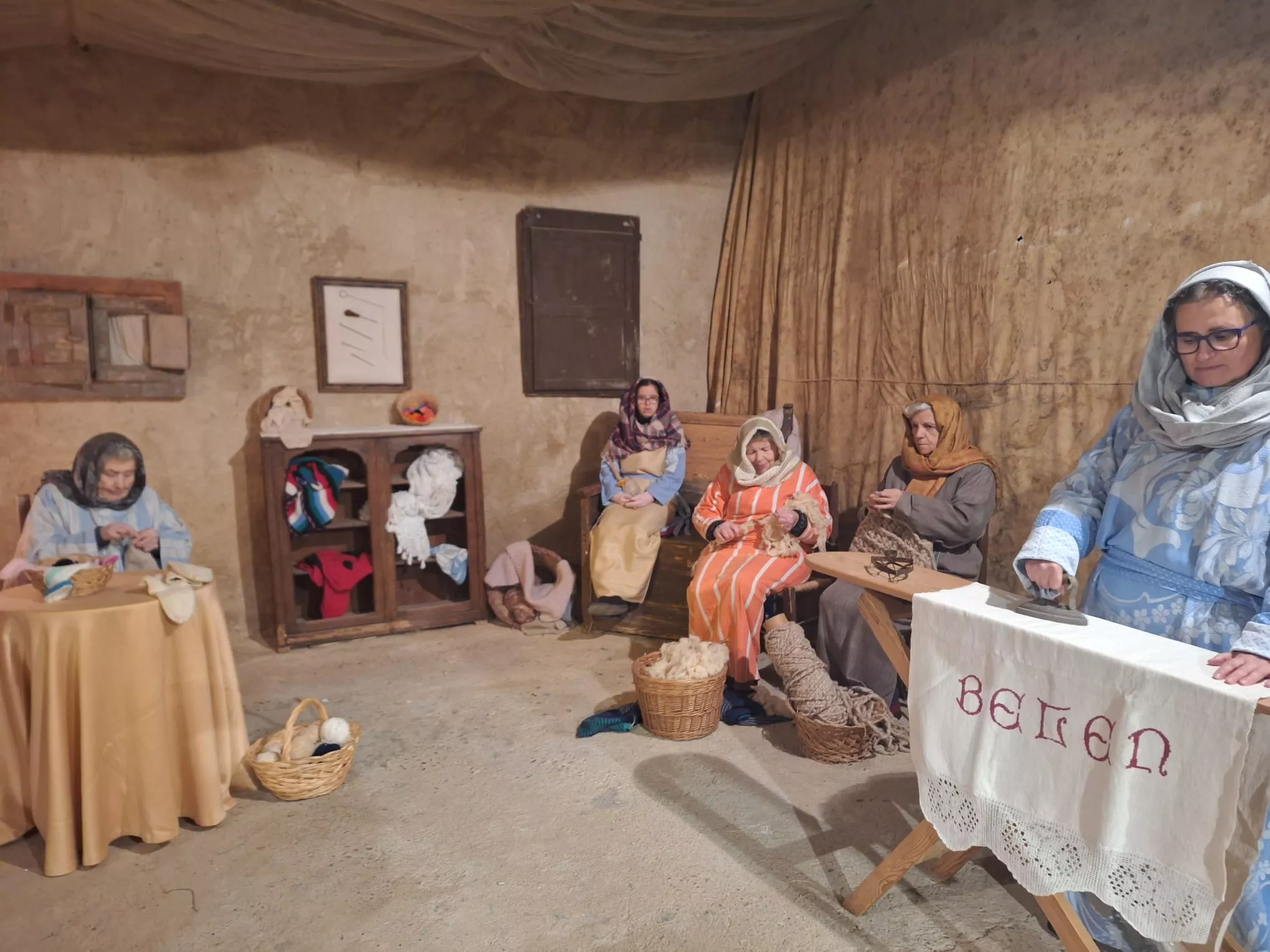 Belén Viviente de Estadilla. Foto Sonia Blanco