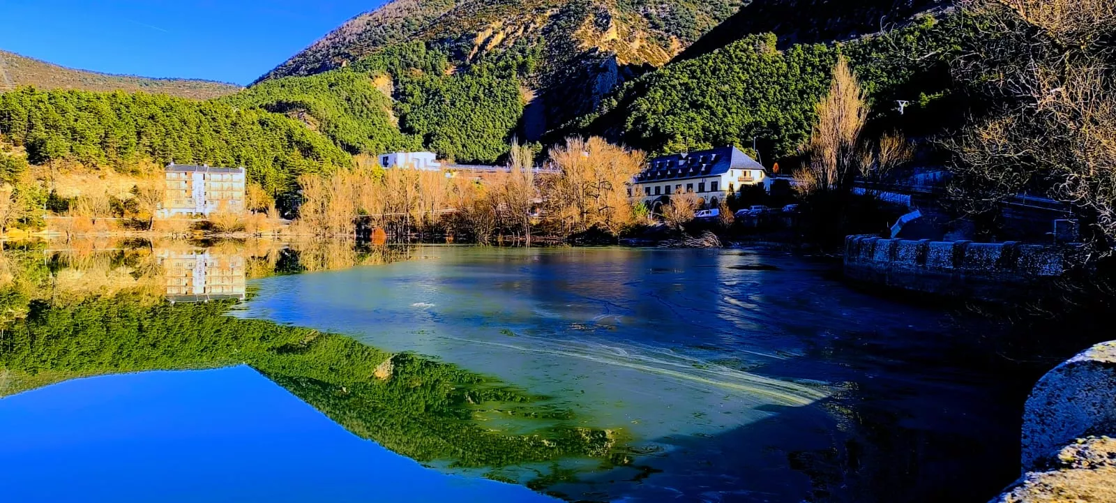 Arguis, una de las localidades afectadas por el corte de suministro eléctrico. Foto Joaquín Santafé Arguis, una de las localidades afectadas por el corte de suministro eléctrico. Foto Joaquín Santafé