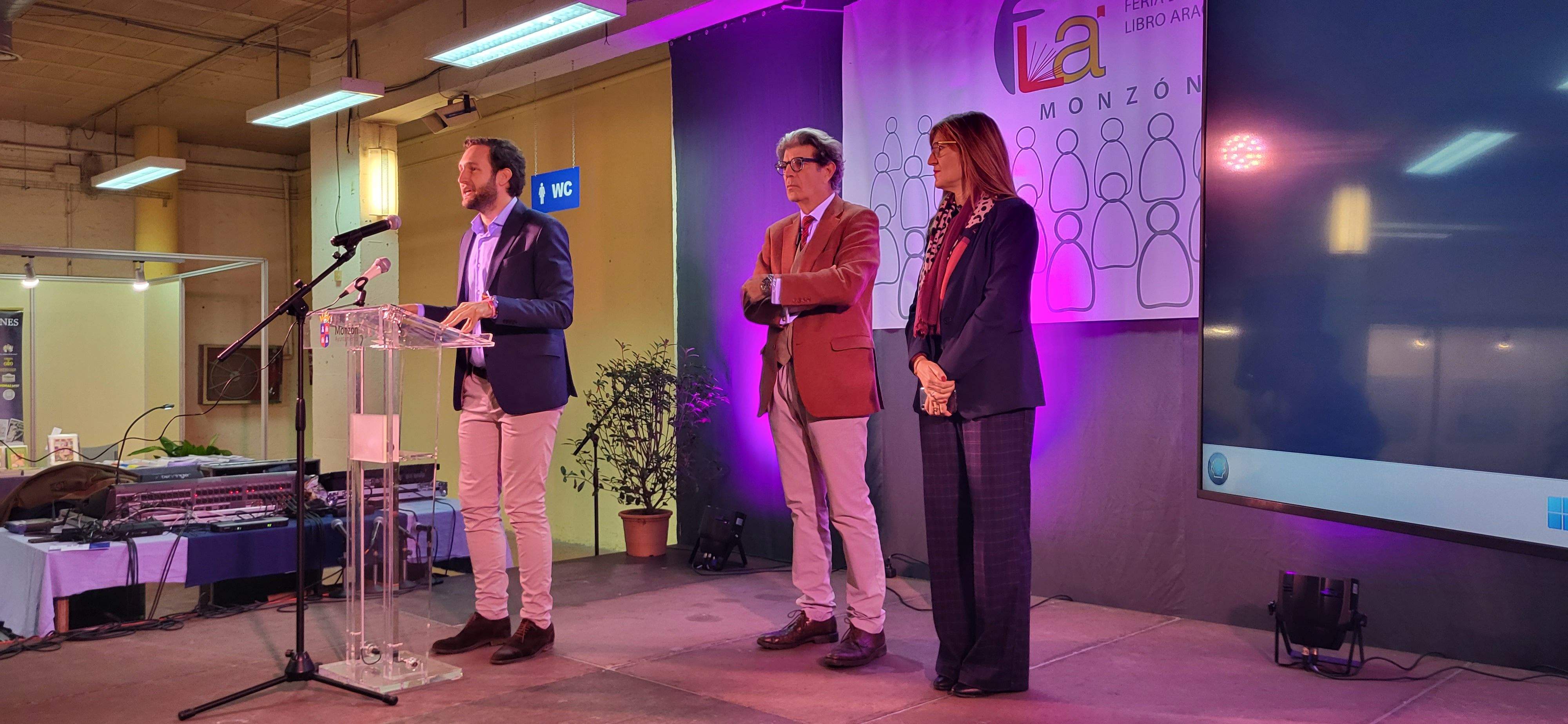 Arranca la fiesta de las letras aragonesas en Monzón