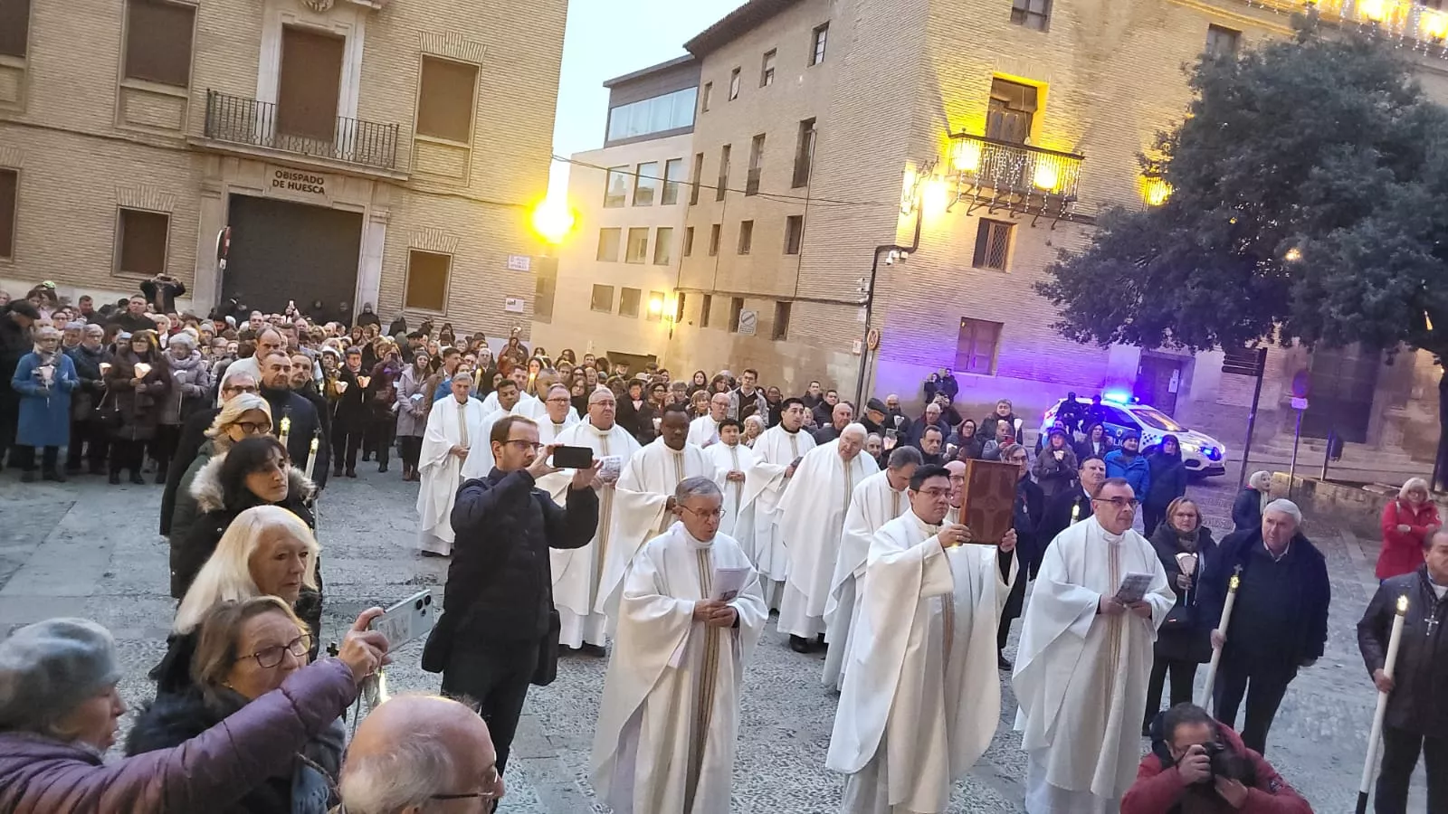 Apertura del Jubileo 2025 en San Lorenzo y la Catedral de Huesca