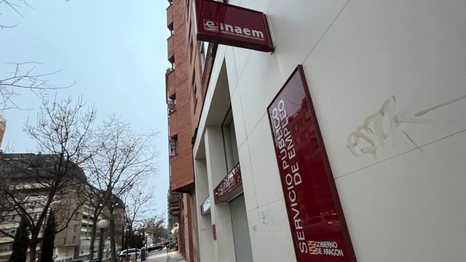 Oficinas del Inaem en la calle San Jorge de Huesca. Oficinas del Inaem en la calle San Jorge de Huesca.