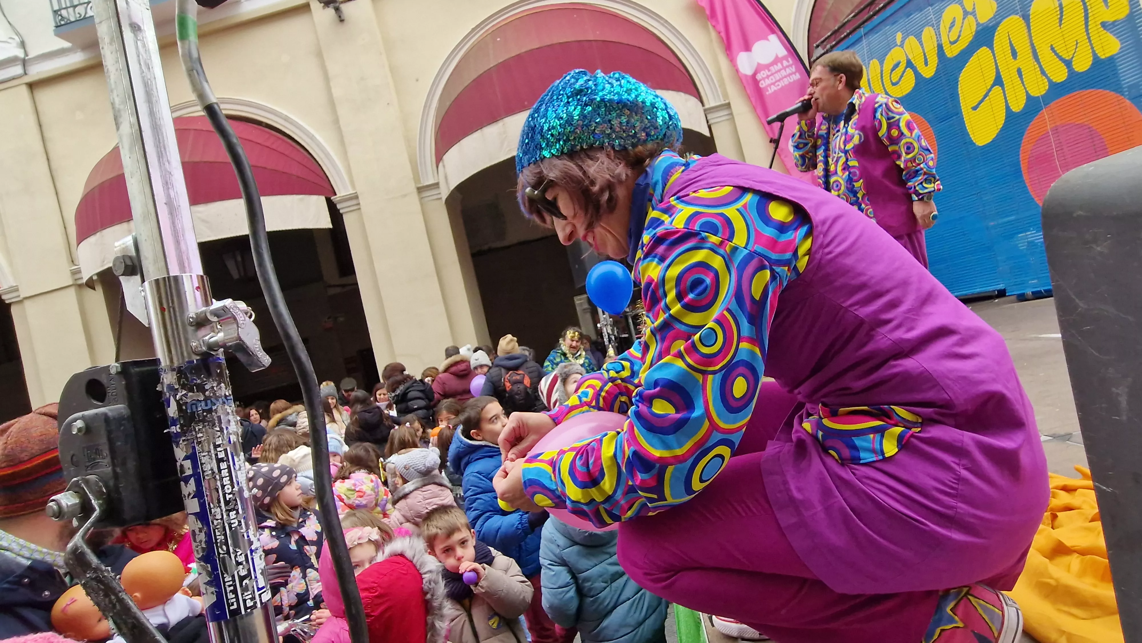 Campanadas infantiles de Huesca 2024-2025 con La PAI. Foto Myriam Martínez 